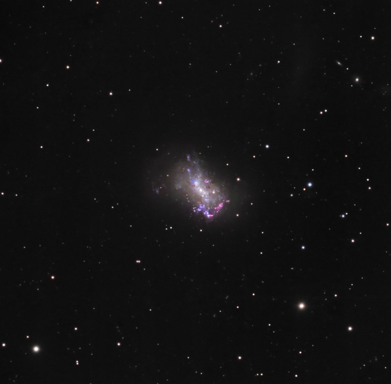 Small Galaxy NGC 4449 — APOD for 2007-05-03