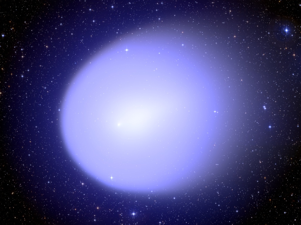 APOD: 2007 November 21 – Expansive Comet Holmes