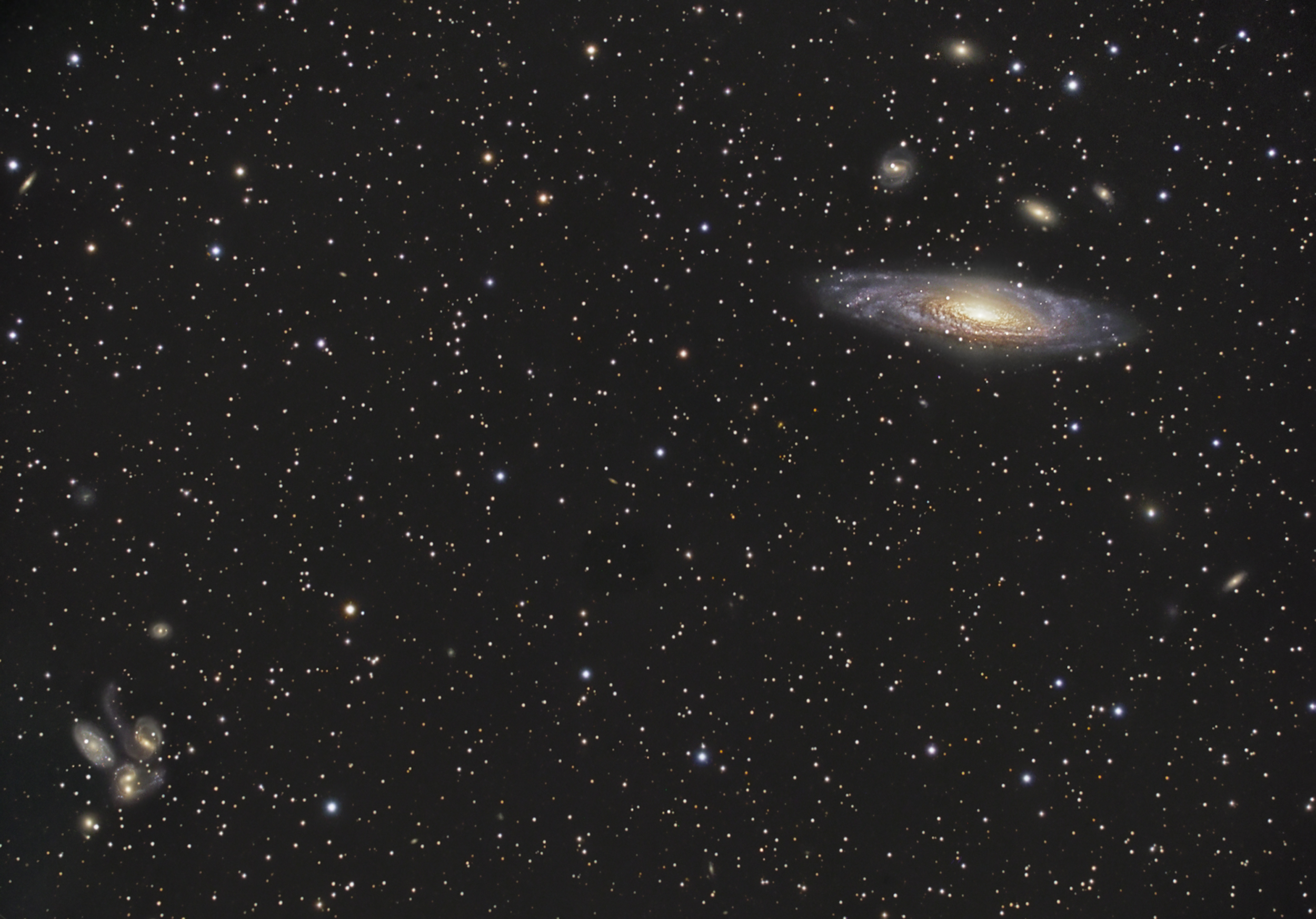 APOD: 2007 November 24 – Galaxies in Pegasus