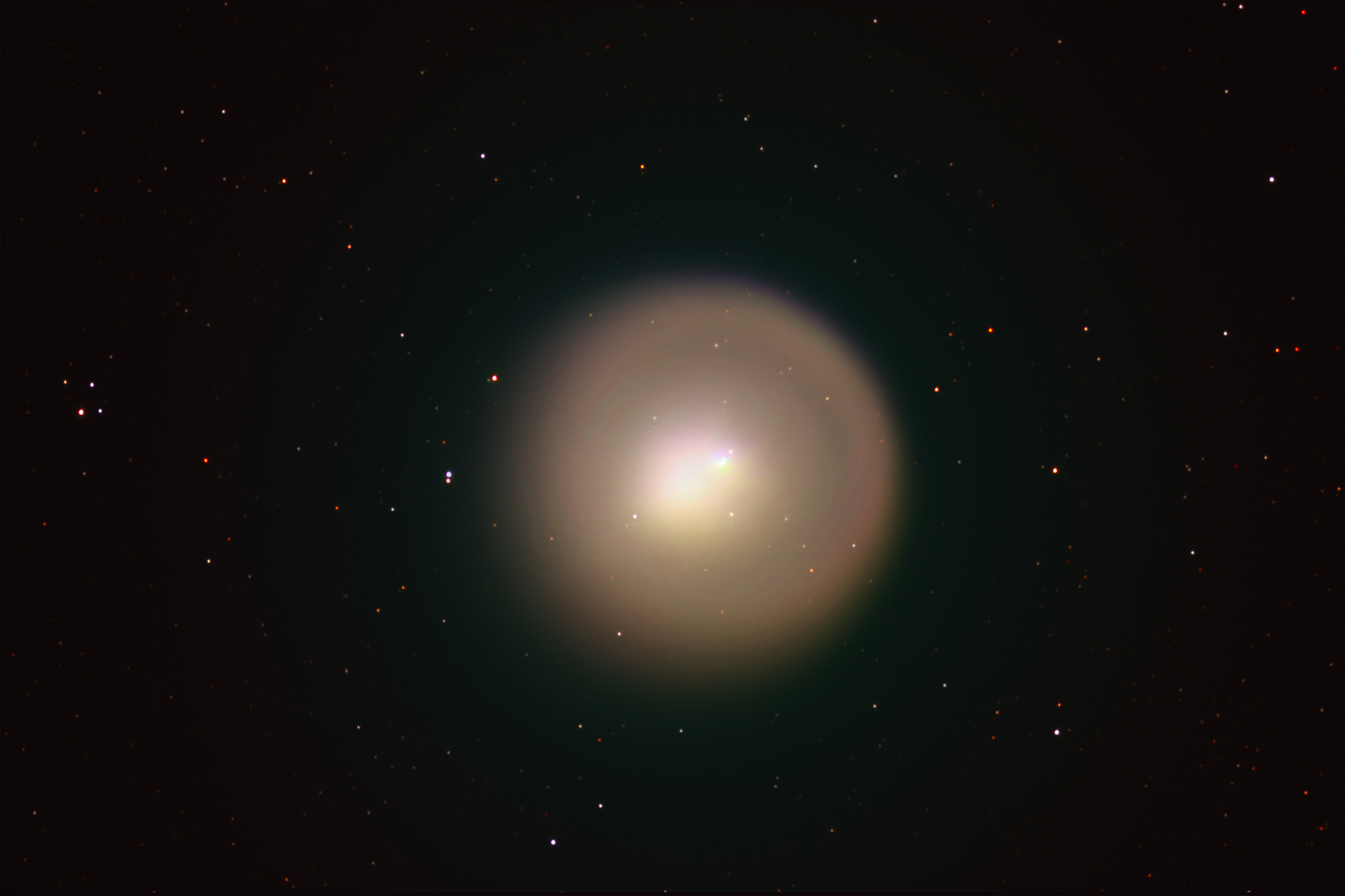 APOD: 2007 November 3 – Golden Comet Holmes