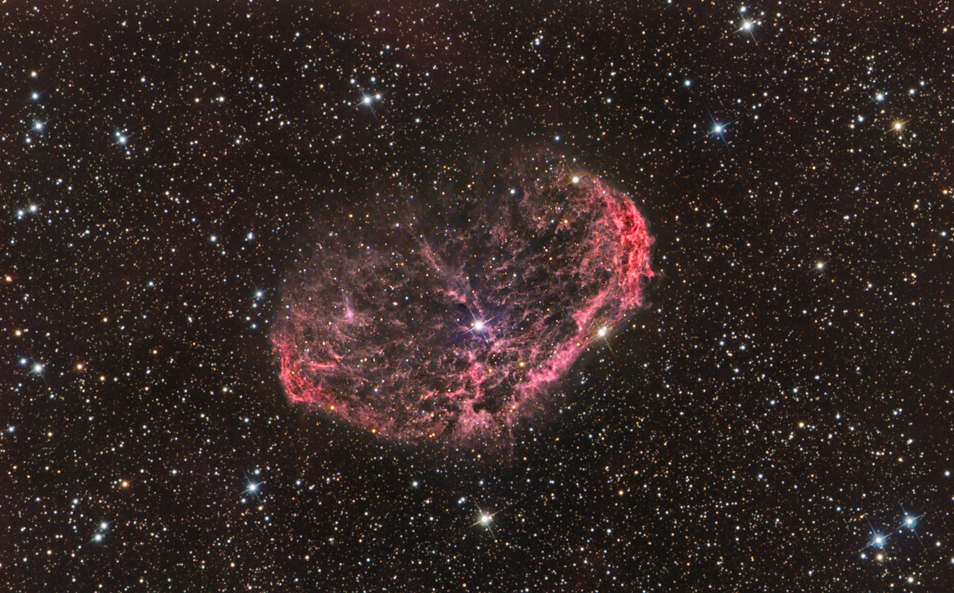 APOD: 2007 November 11 – NGC 6888: The Crescent Nebula
