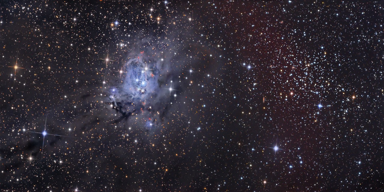 NGC 7129 and NGC 7142 — APOD for 2007-09-13