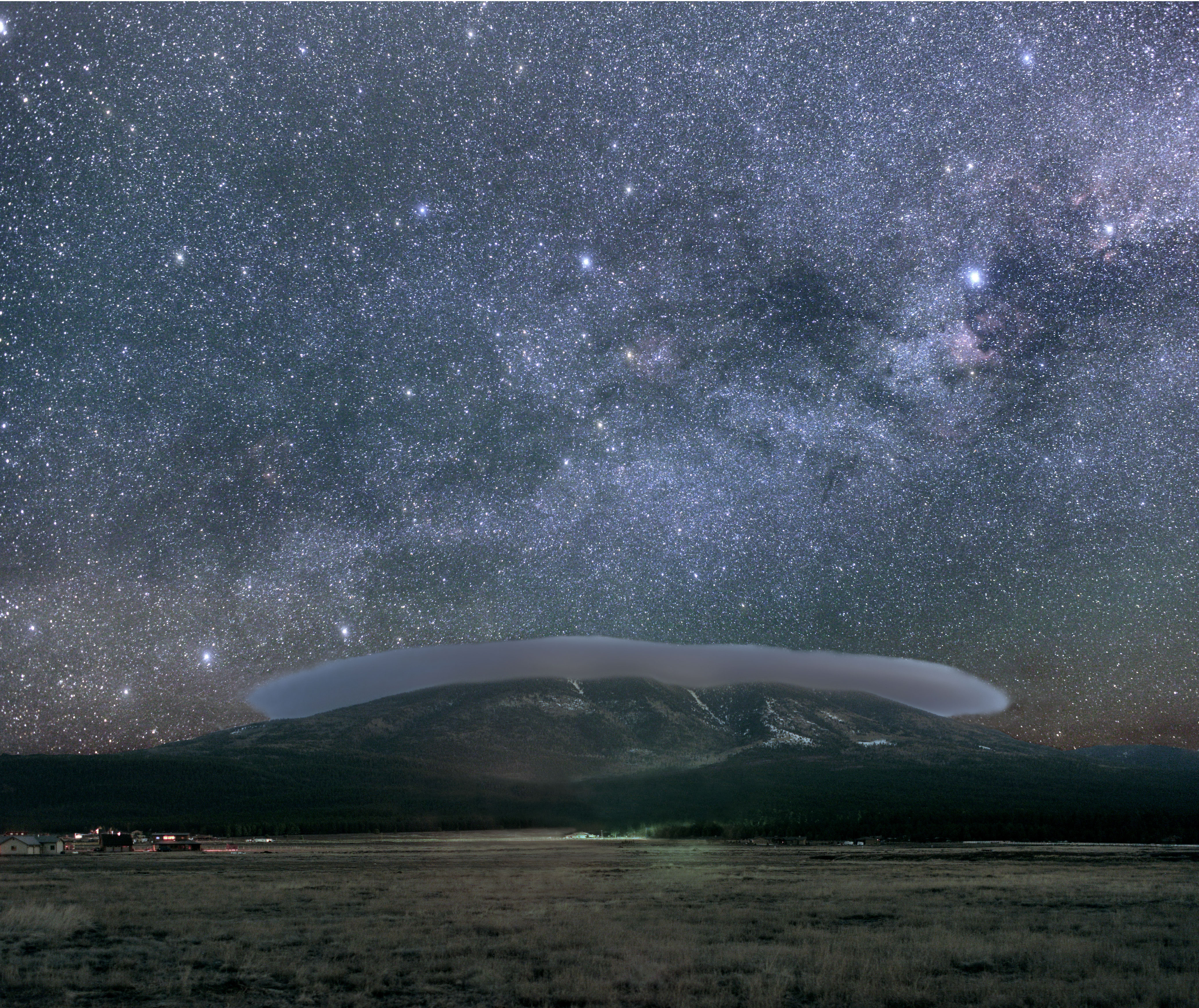 APOD: 2008 April 16 – A Protected Night Sky Over Flagstaff