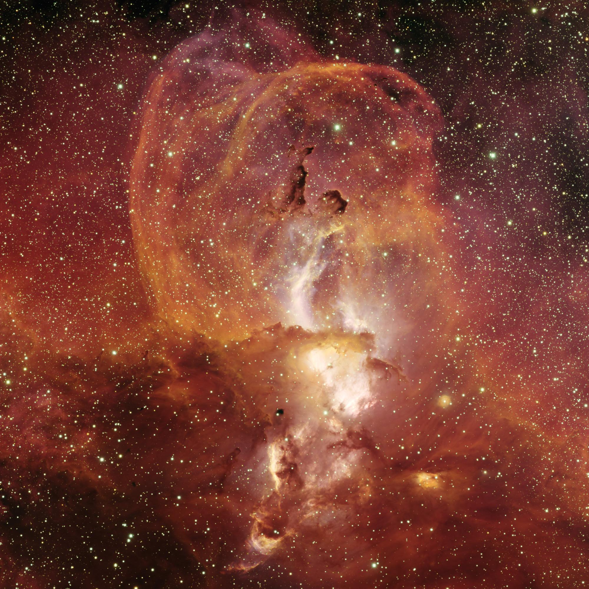 APOD: 2008 April 28 – Star Forming Region NGC 3582
