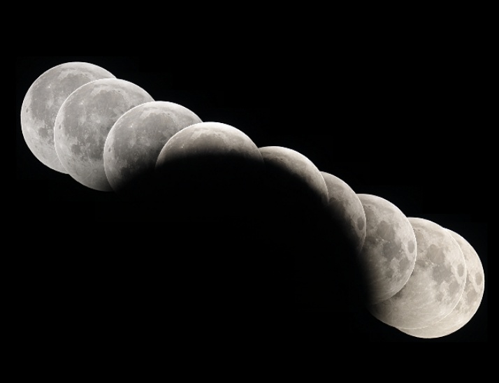 APOD: 2008 August 20 – Earth’s Shadow