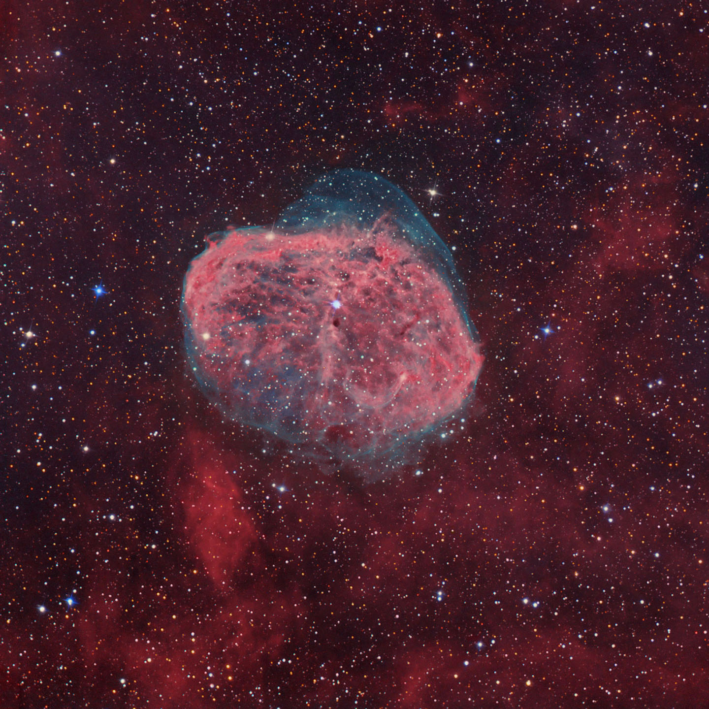APOD: 2008 August 13 – NGC 6888: The Crescent Nebula