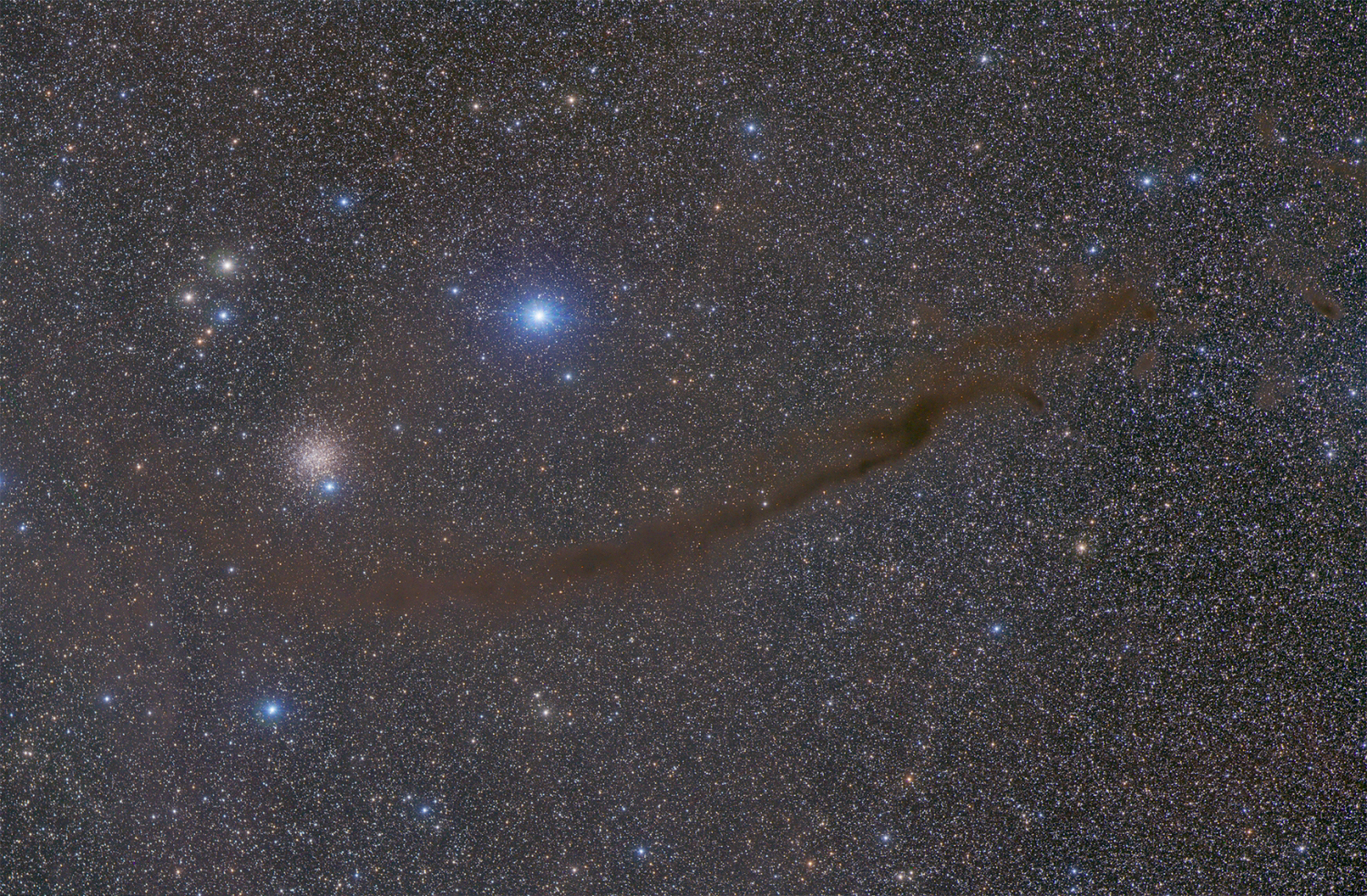 APOD: 2008 December 8 – The Dark Doodad Nebula