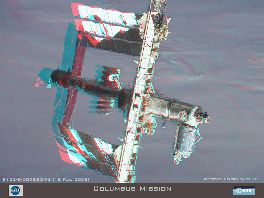 APOD: 2008 February 23 – Stereo Space Station