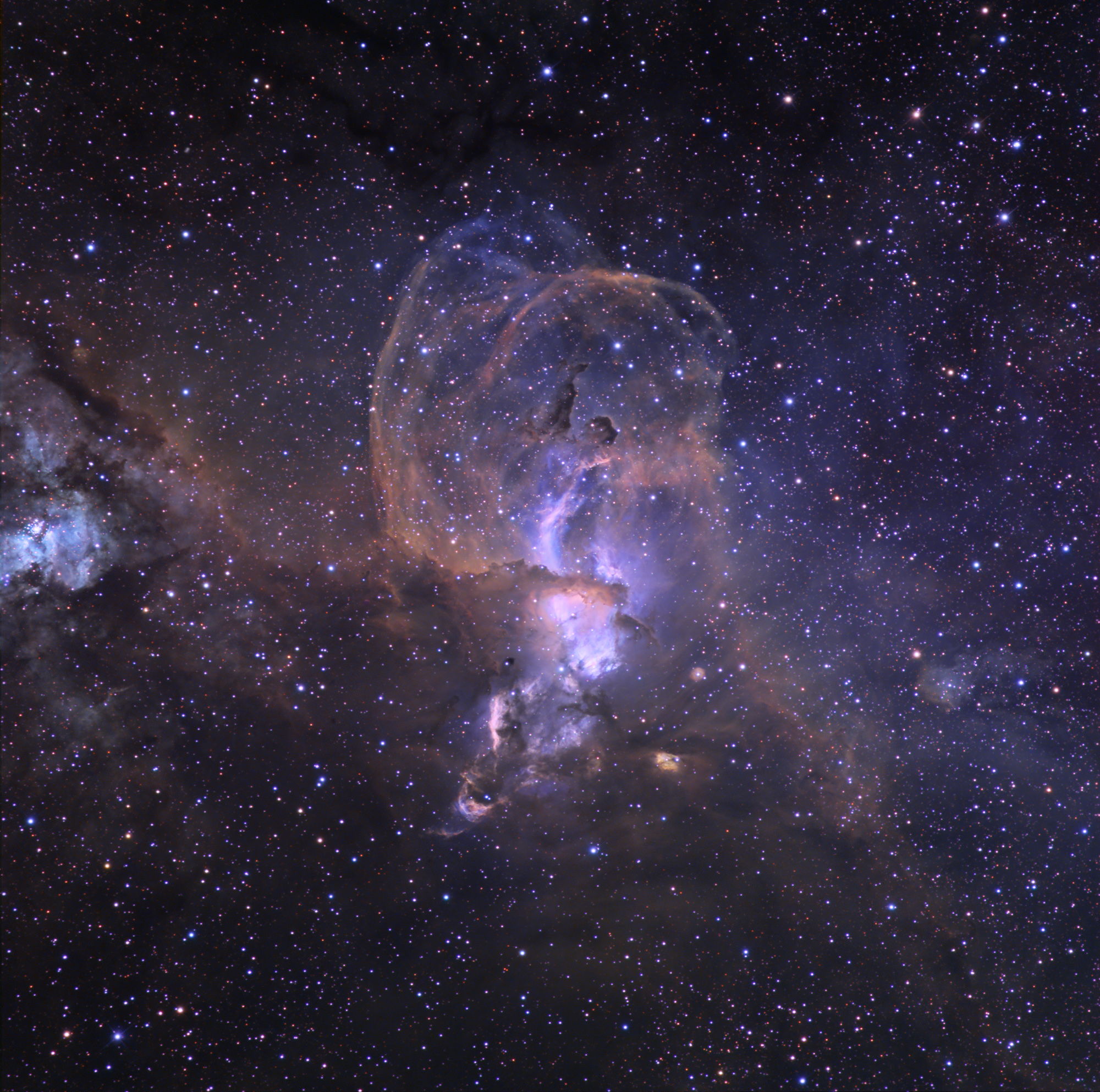 APOD: 2008 March 26 – The NGC 3576 Nebula