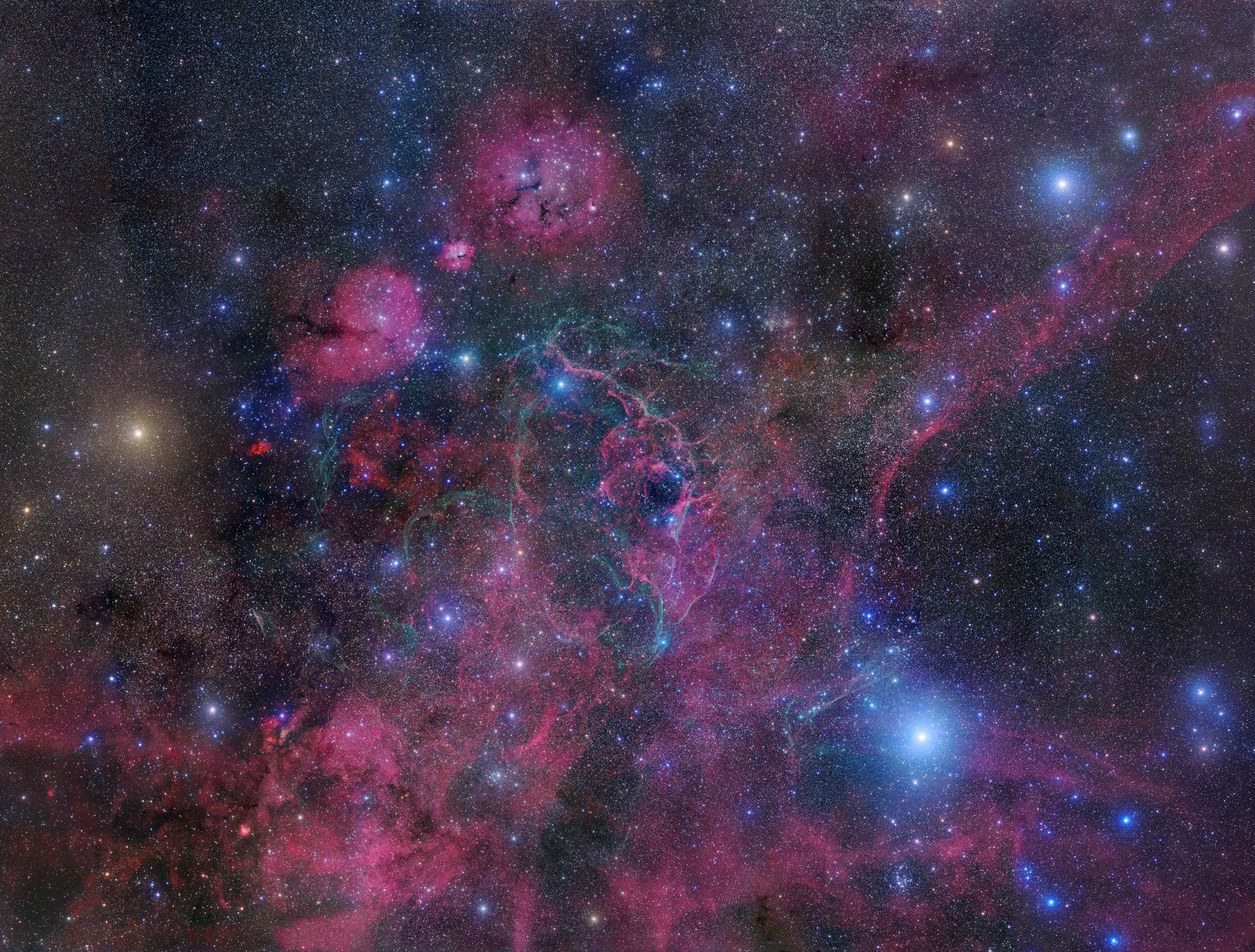 APOD: 2008 March 6 – Vela Supernova Remnant
