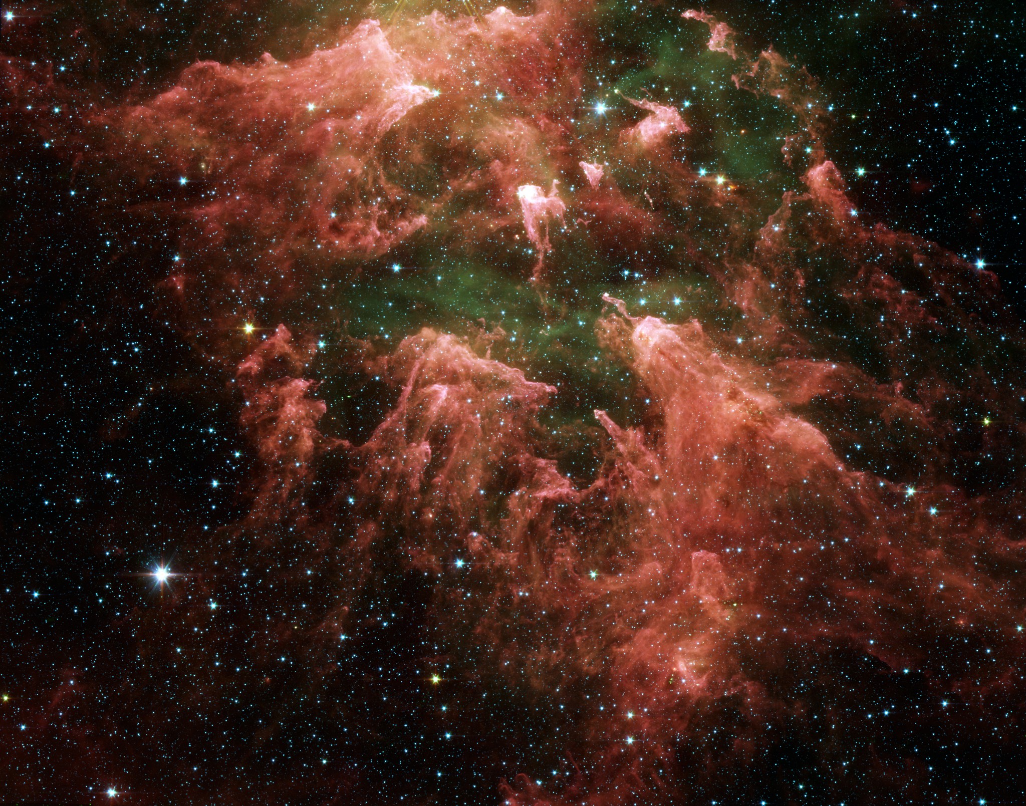 APOD: 2008 March 13 – Sculpting the South Pillar