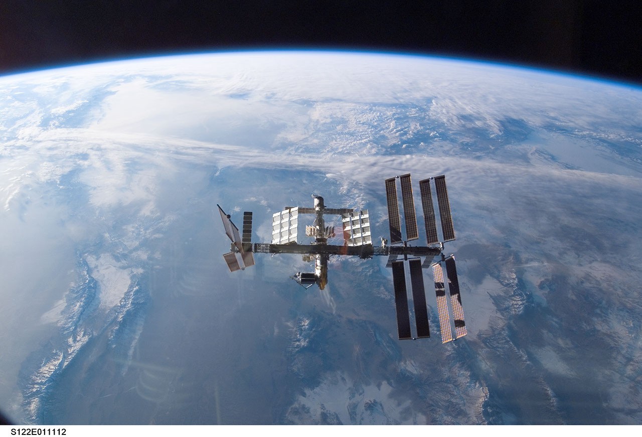 The International Space Station Expands Again — APOD for 2008-03-05
