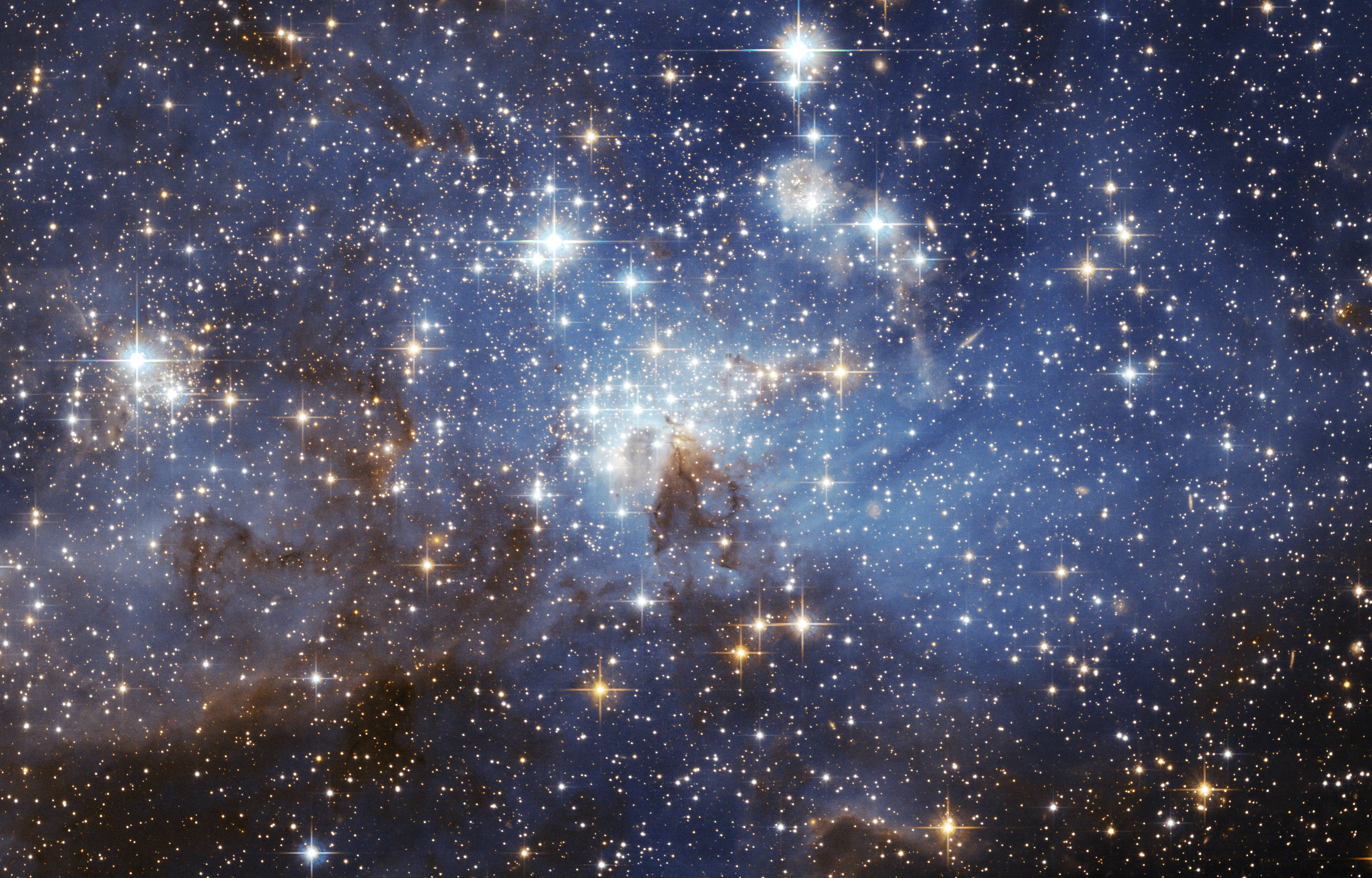 APOD: 2008 March 12 – Star Forming Region LH 95