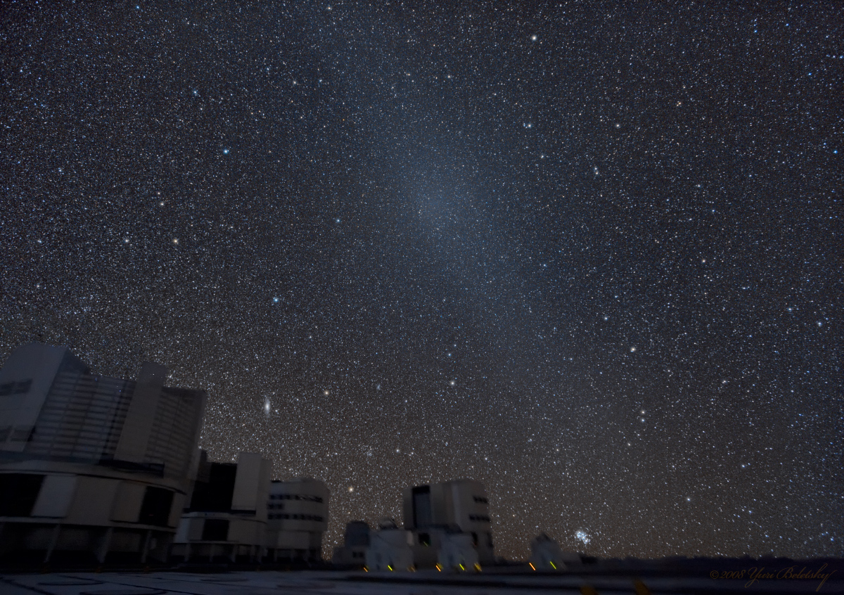 APOD: 2008 May 7 – The Gegenschein Over Chile