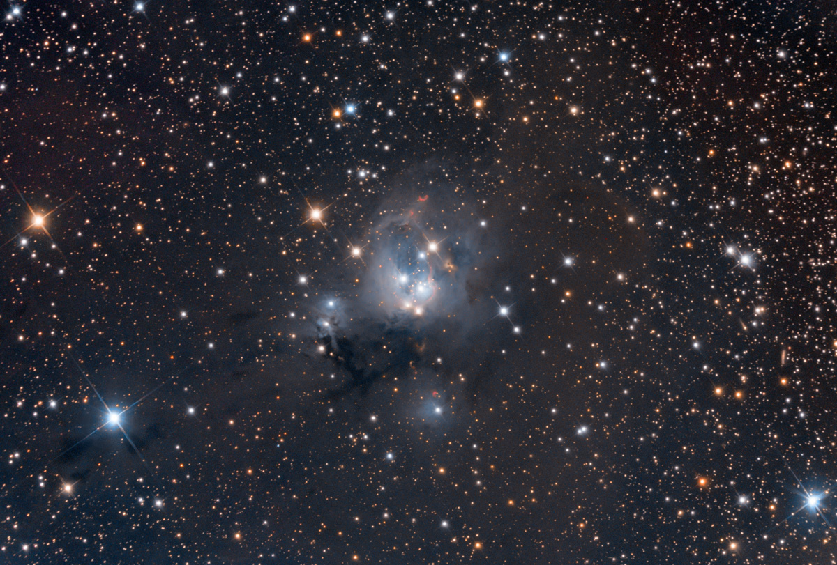 APOD: 2008 October 3 – Young Suns of NGC 7129