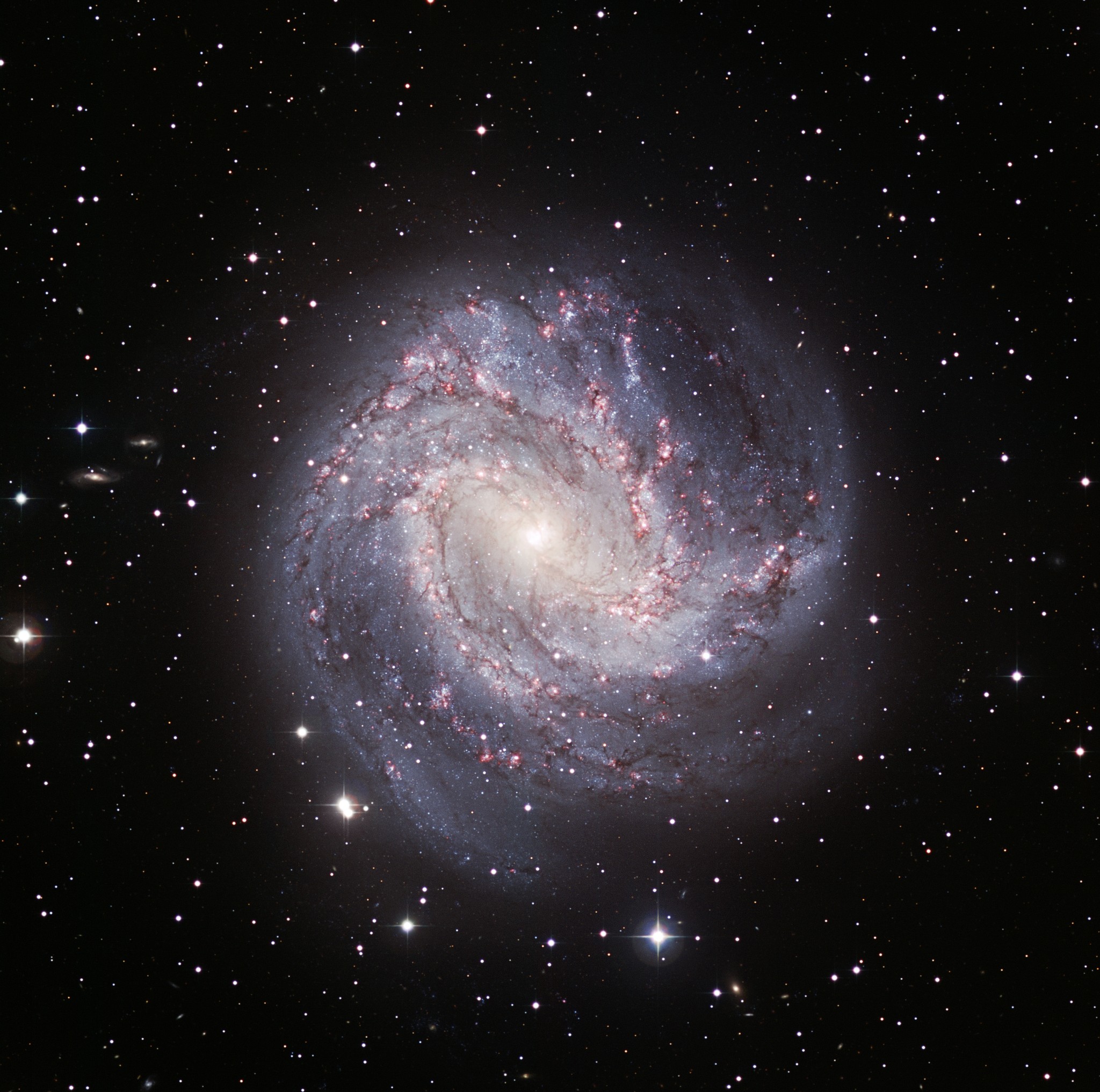 APOD: 2008 September 27 – M83: The Thousand Ruby Galaxy