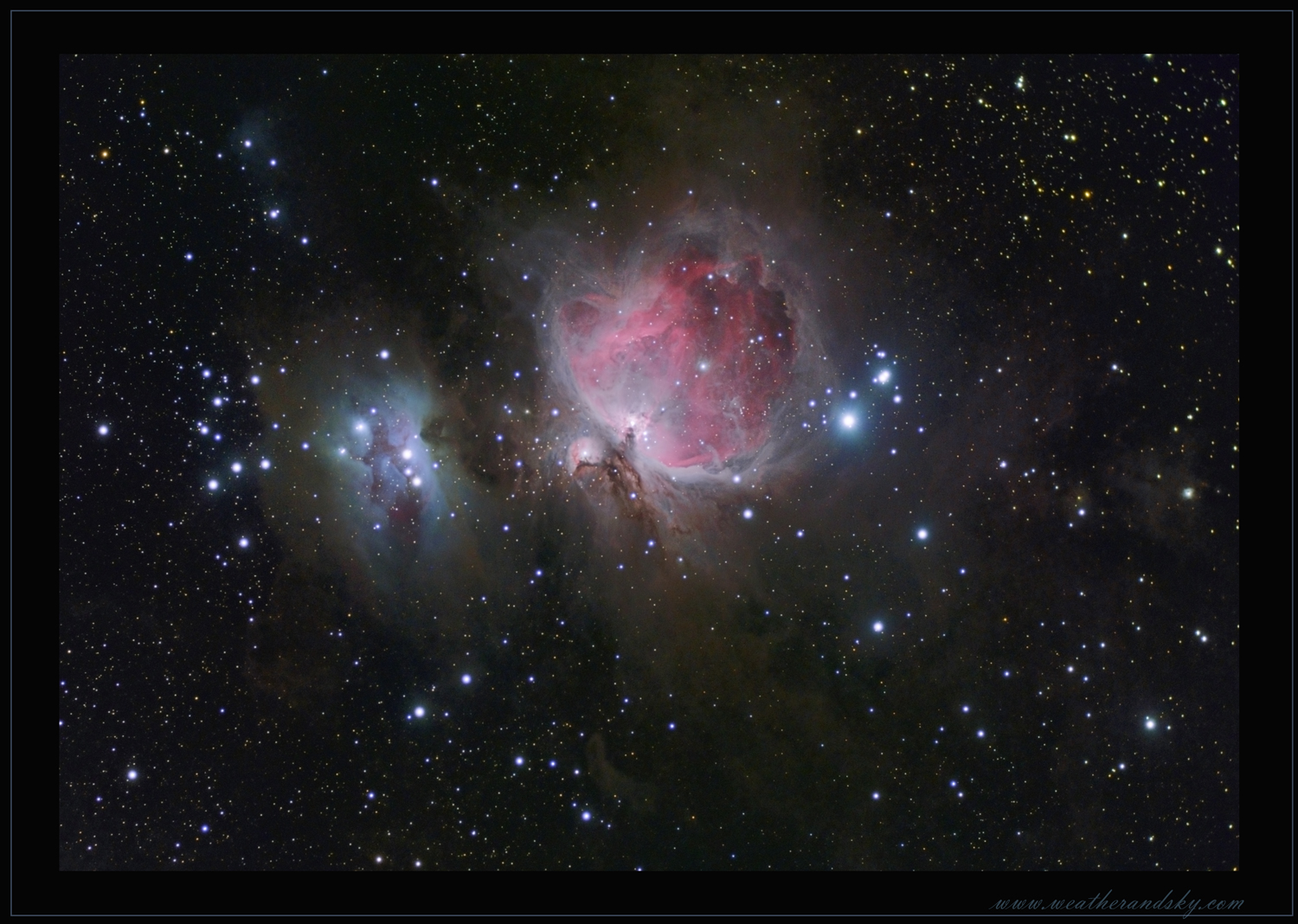 APOD: 2009 August 26 – Classic Orion Nebulae