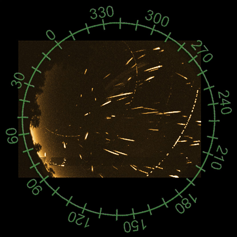 APOD: 2009 August 17 – Perseids from Perseus