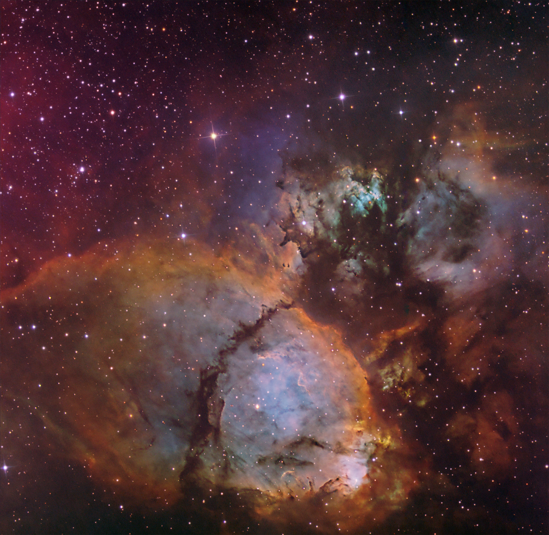 APOD: 2009 December 10 – The Colors of IC 1795