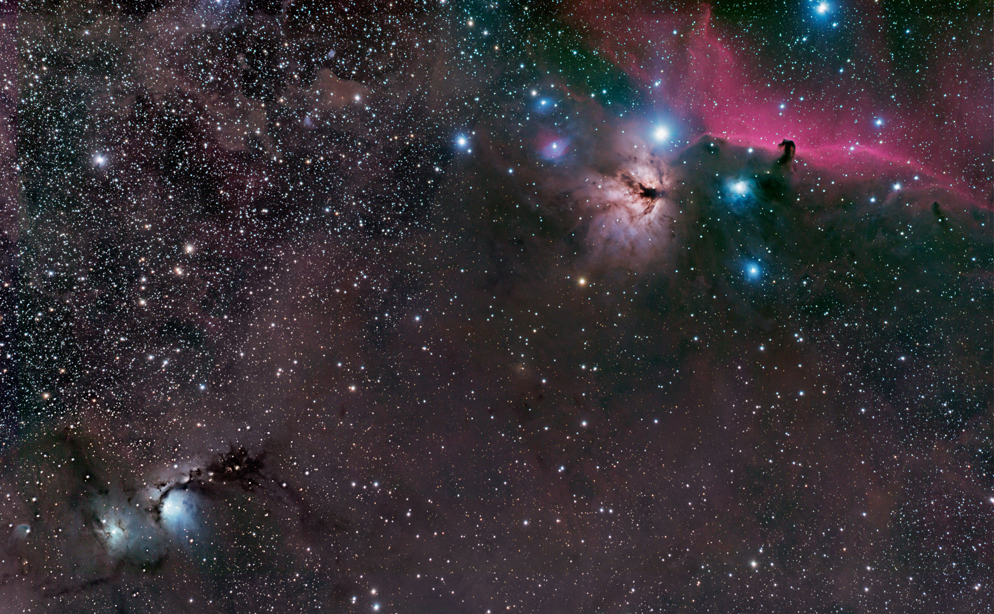 APOD: 2009 February 11 – Orion s Belt Continued