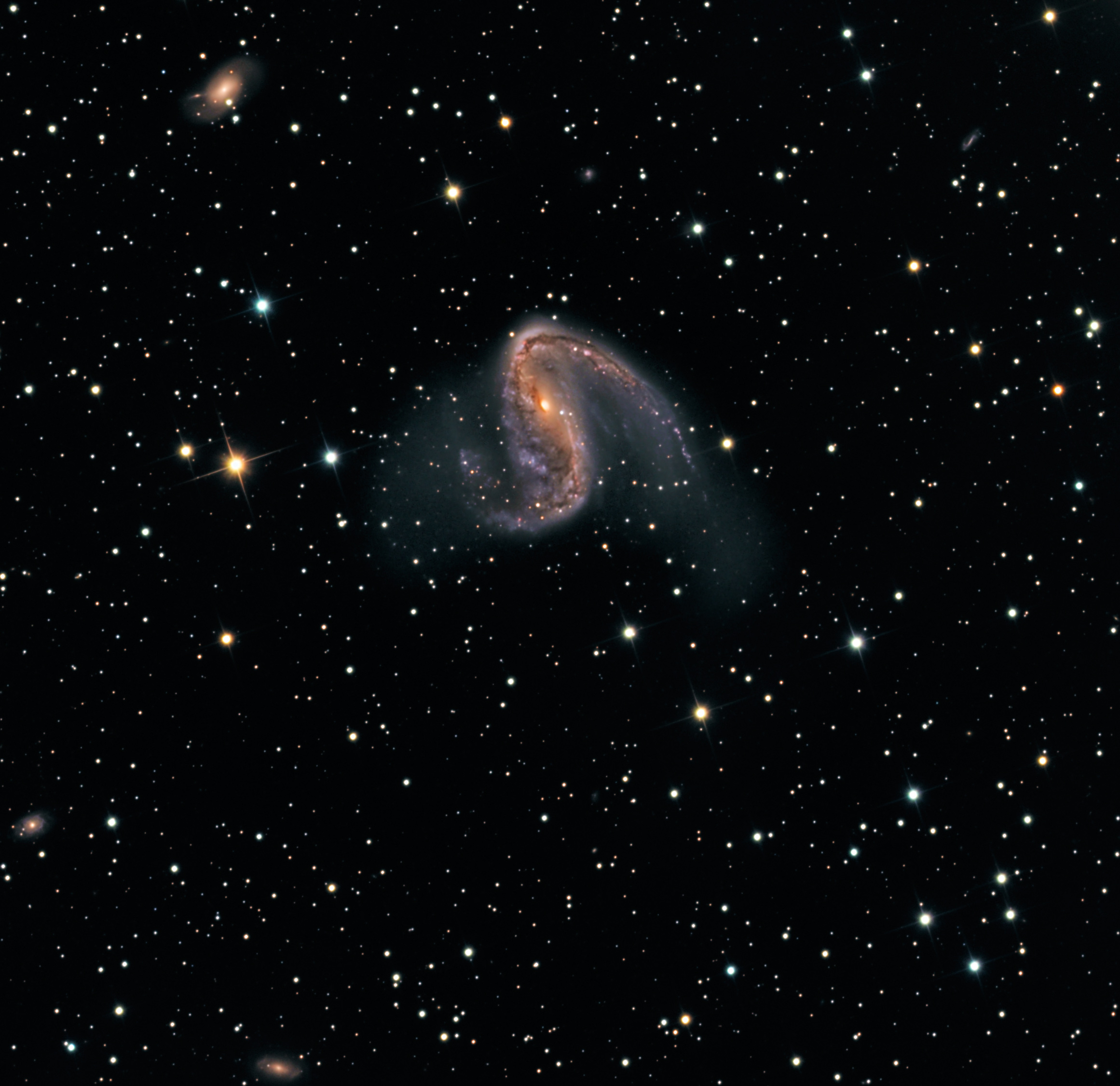 APOD: 2009 February 28 – NGC 2442: Galaxy in Volans