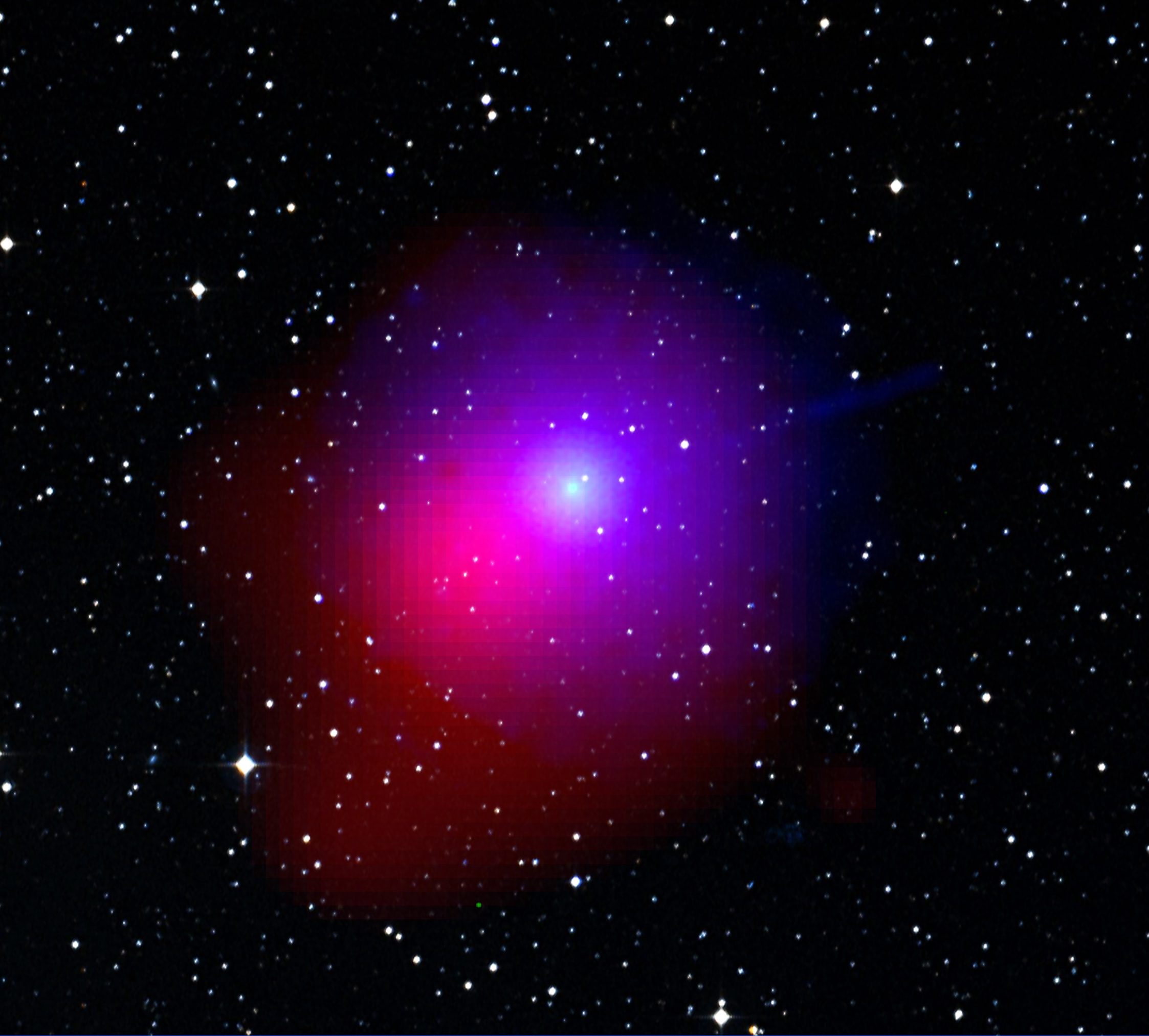 APOD: 2009 February 21 – The Swift View of Comet Lulin