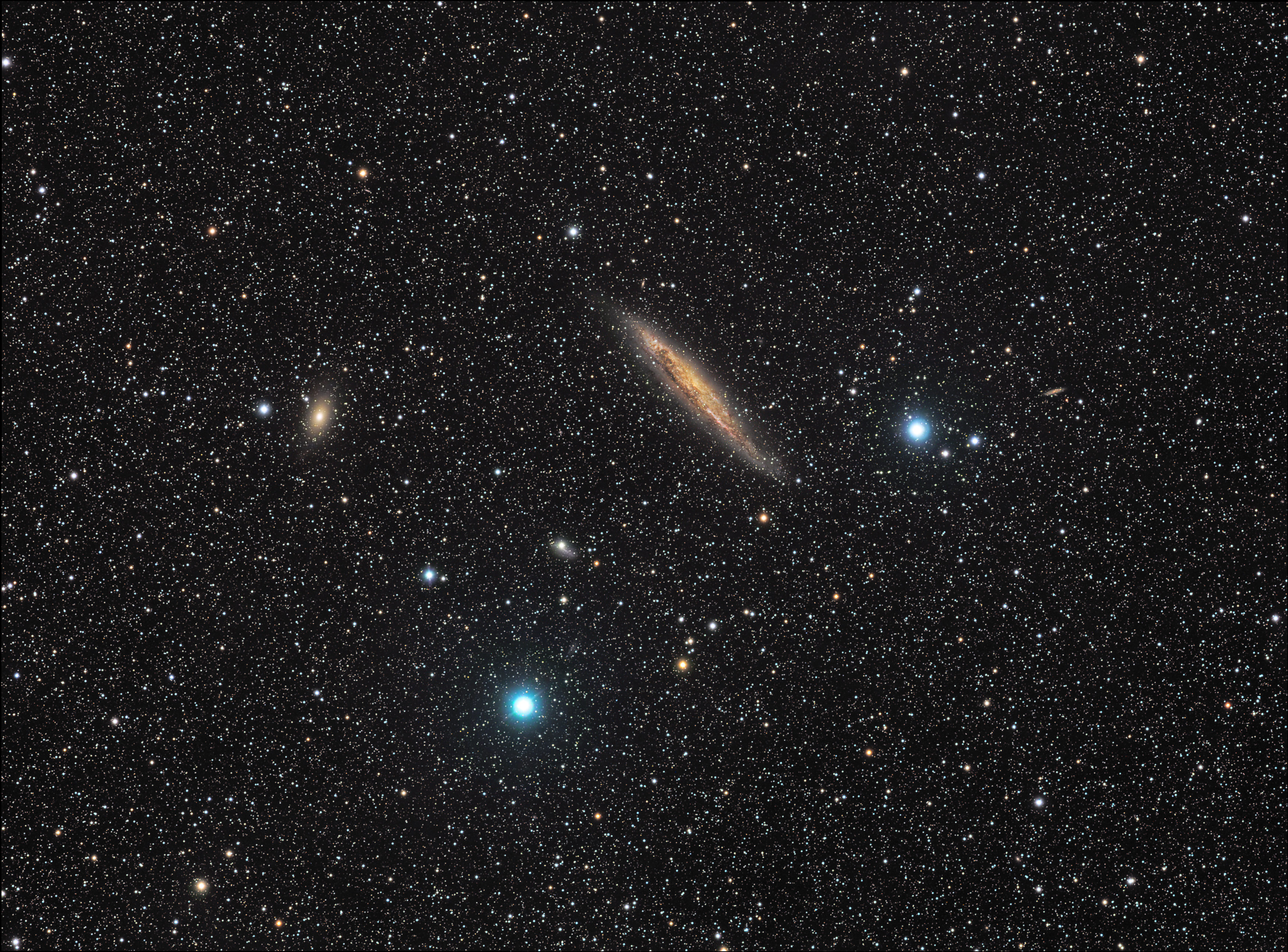 APOD: 2009 January 9 – NGC 4945 in Centaurus