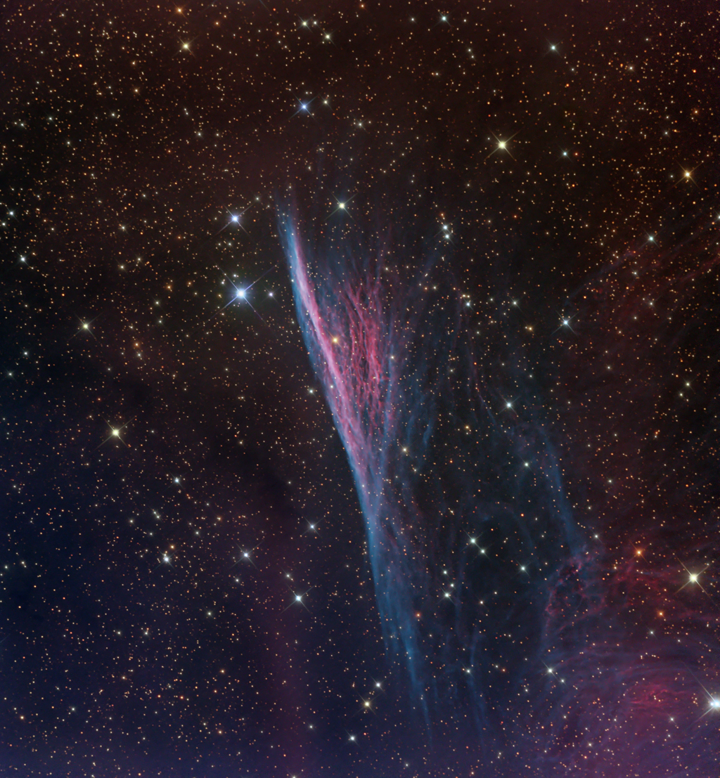 APOD: 2009 January 8 – NGC 2736: The Pencil Nebula