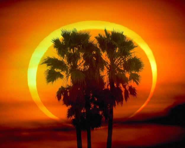 APOD: 2009 January 25 – Annular Eclipse: The Ring of Fire