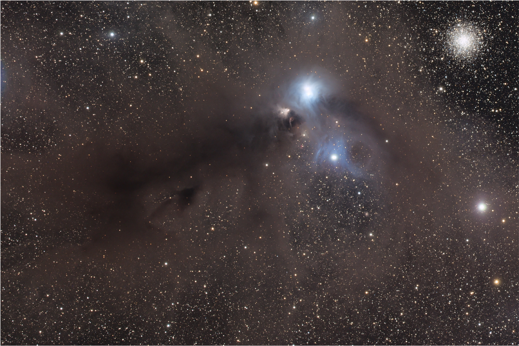 APOD: 2009 June 5 – Stars and Dust Across Corona Australis