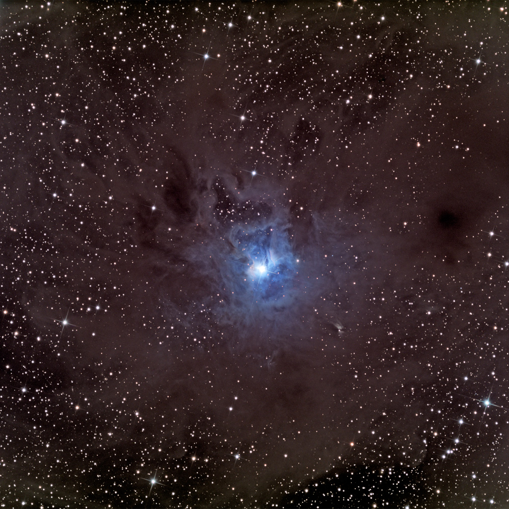 APOD: 2009 June 10 – A Dusty Iris Nebula