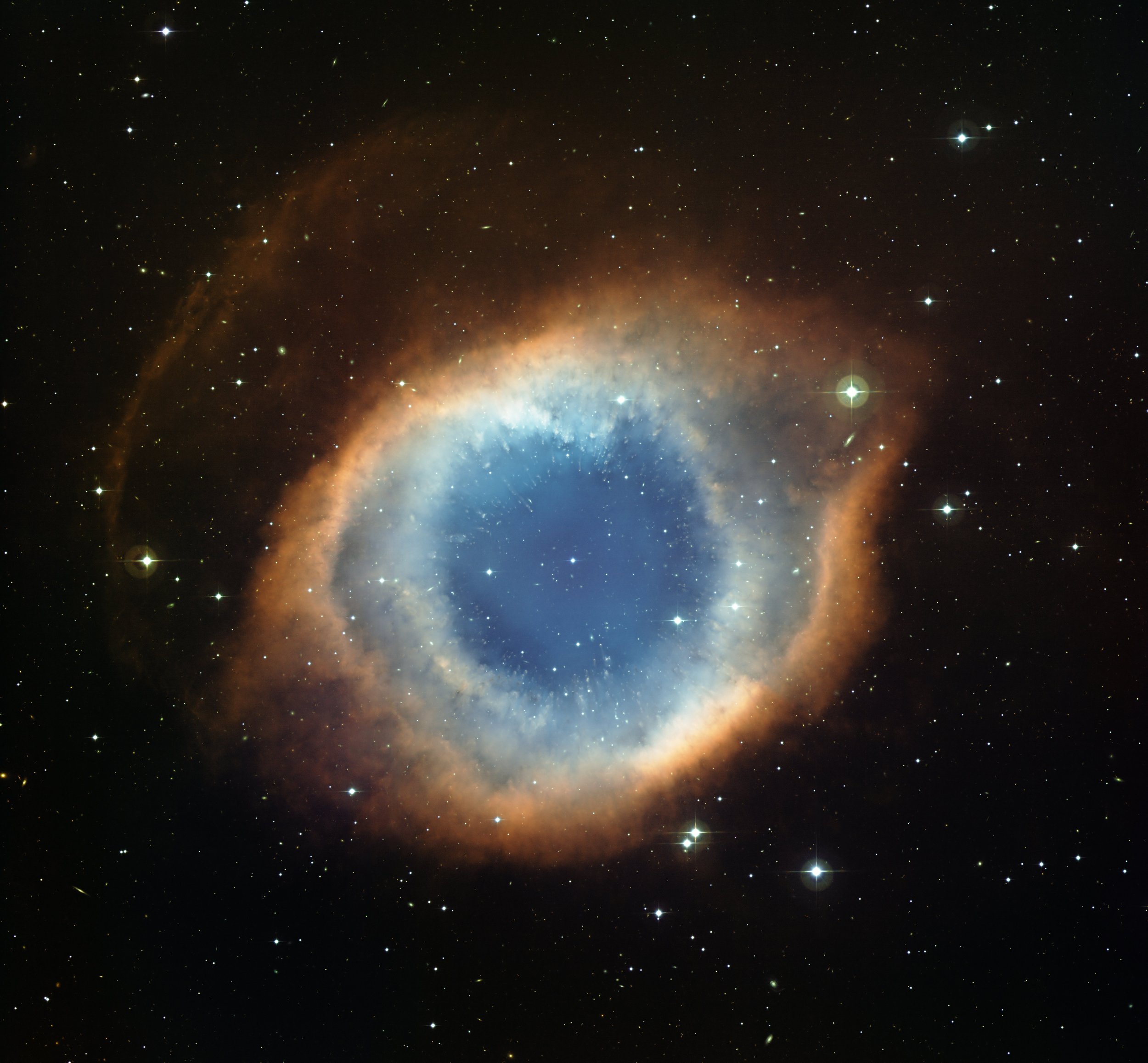 APOD: 2009 March 3 – The Helix Nebula from La Silla Observatory
