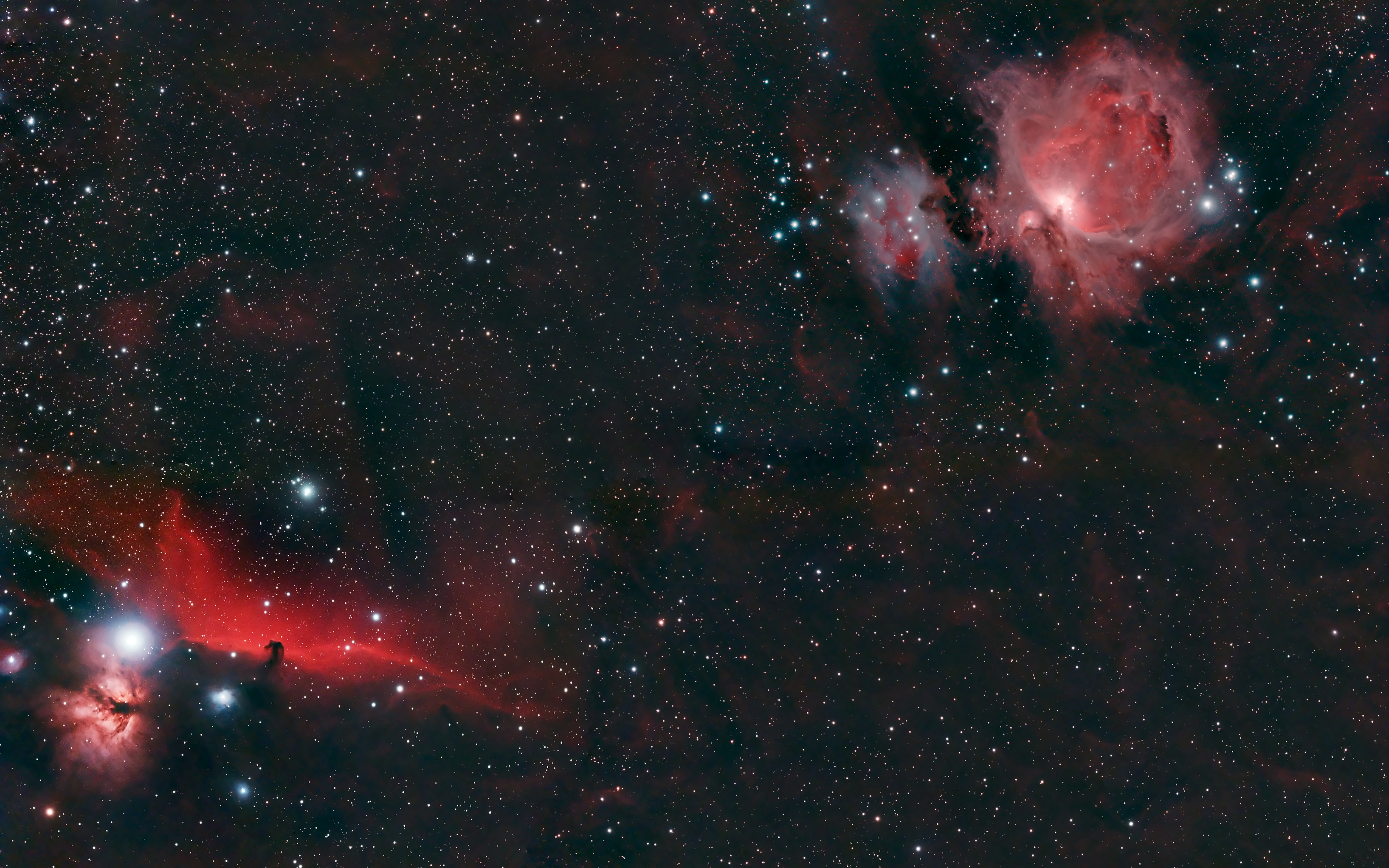 APOD: 2009 March 10 – Horsehead and Orion Nebulae