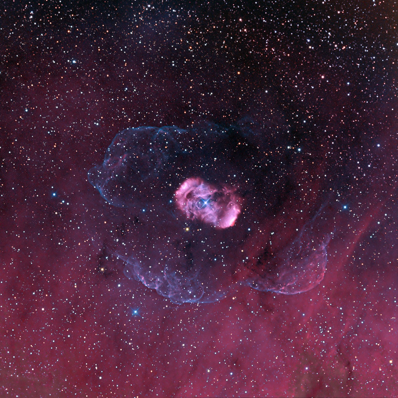 A Halo for NGC 6164 — APOD for 2009-05-07