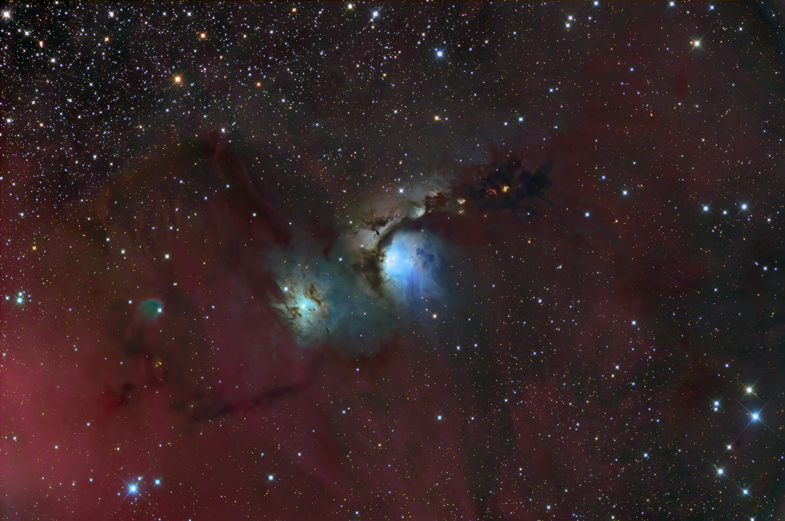 APOD: 2009 November 26 – M78 Wide Field