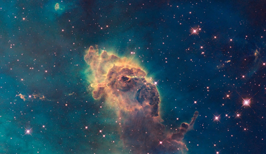 APOD: 2009 October 1 – Carina Pillar and Jets