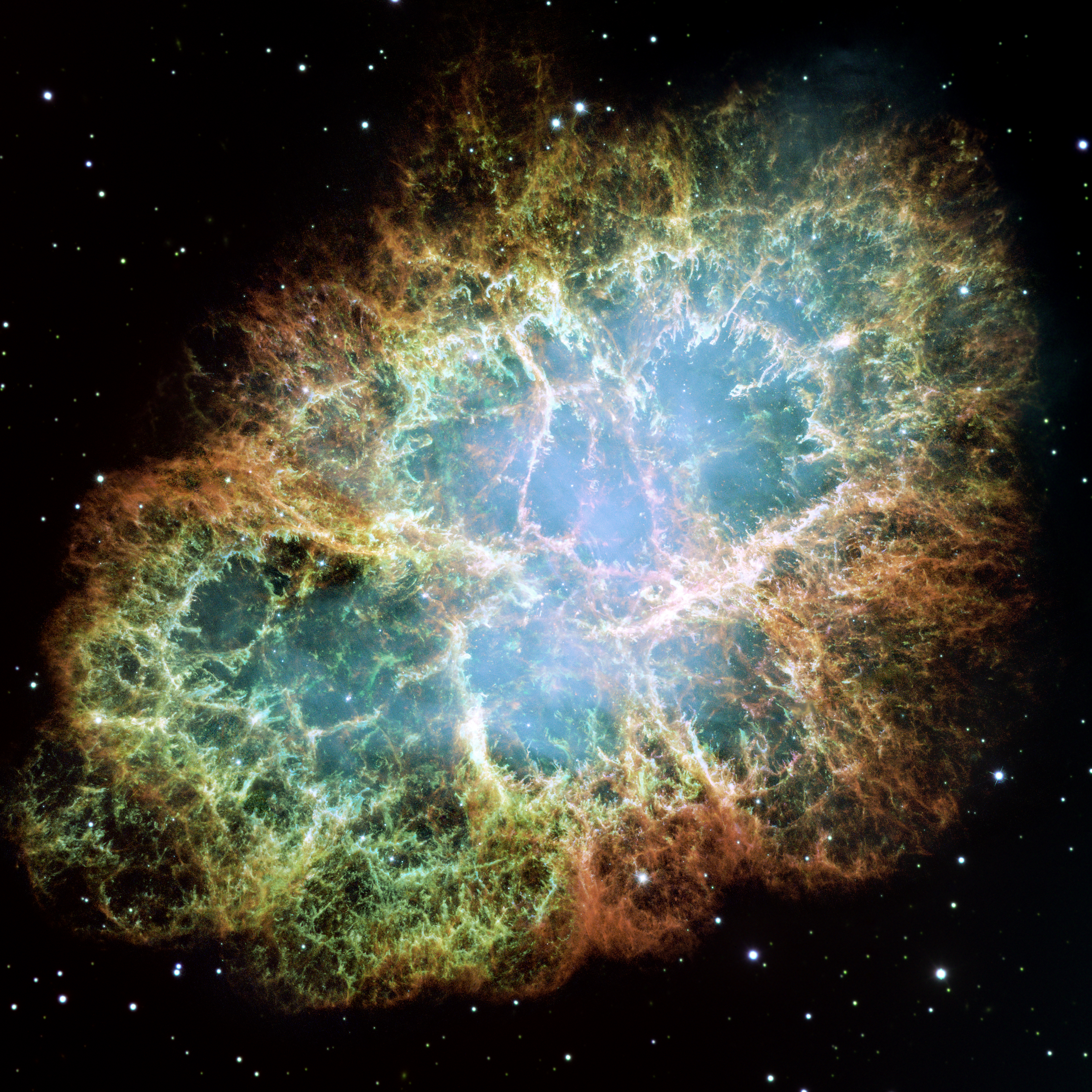 APOD: 2009 October 25 -M1: The Crab Nebula from Hubble