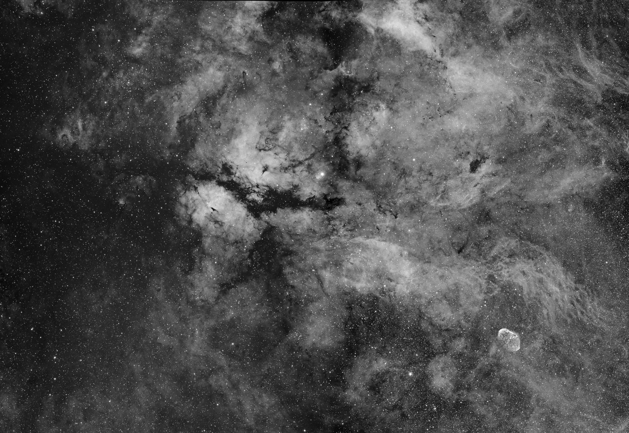 APOD: 2009 October 27 – Central Cygnus Skyscape