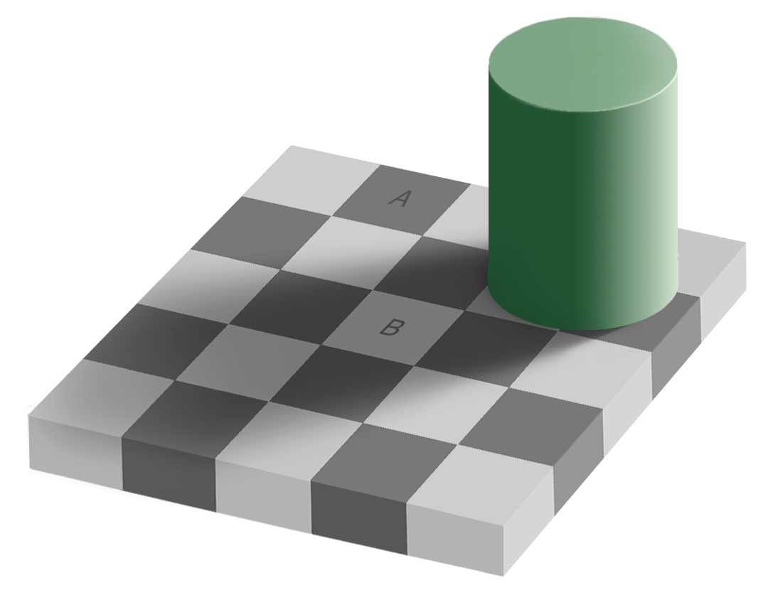 APOD: 2009 October 4 – The Same Color Illusion