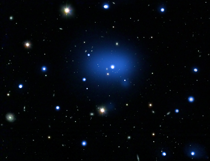 APOD: 2009 October 28 – JKCS041: The Farthest Galaxy Cluster Yet Measured