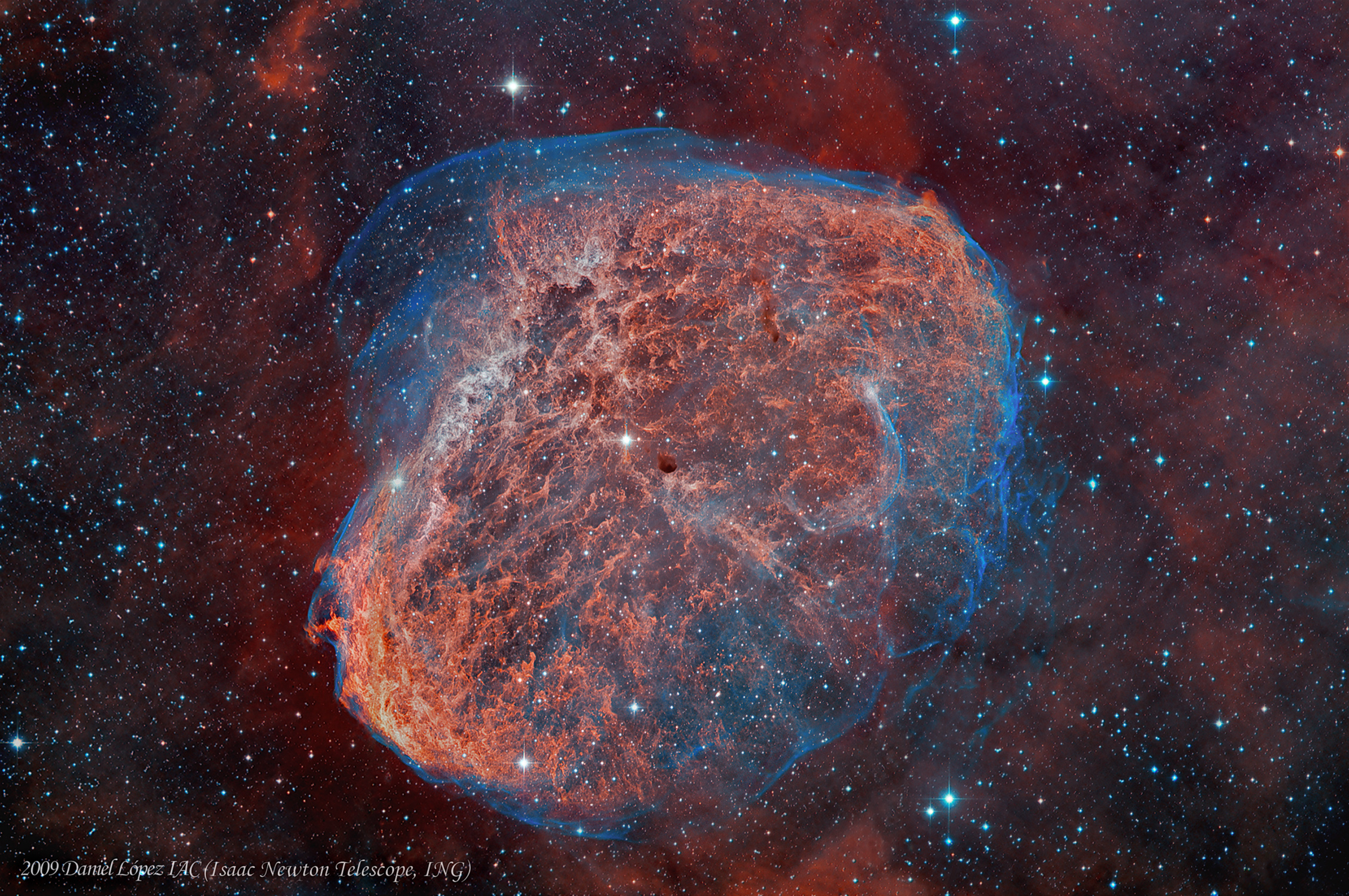 APOD: 2009 September 15 – NGC 6888: The Crescent Nebula
