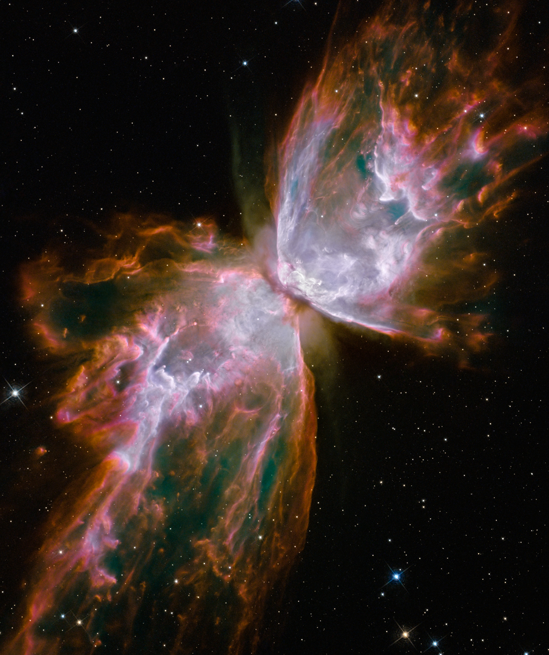 APOD: 2009 September 10 – The Butterfly Nebula from Upgraded Hubble