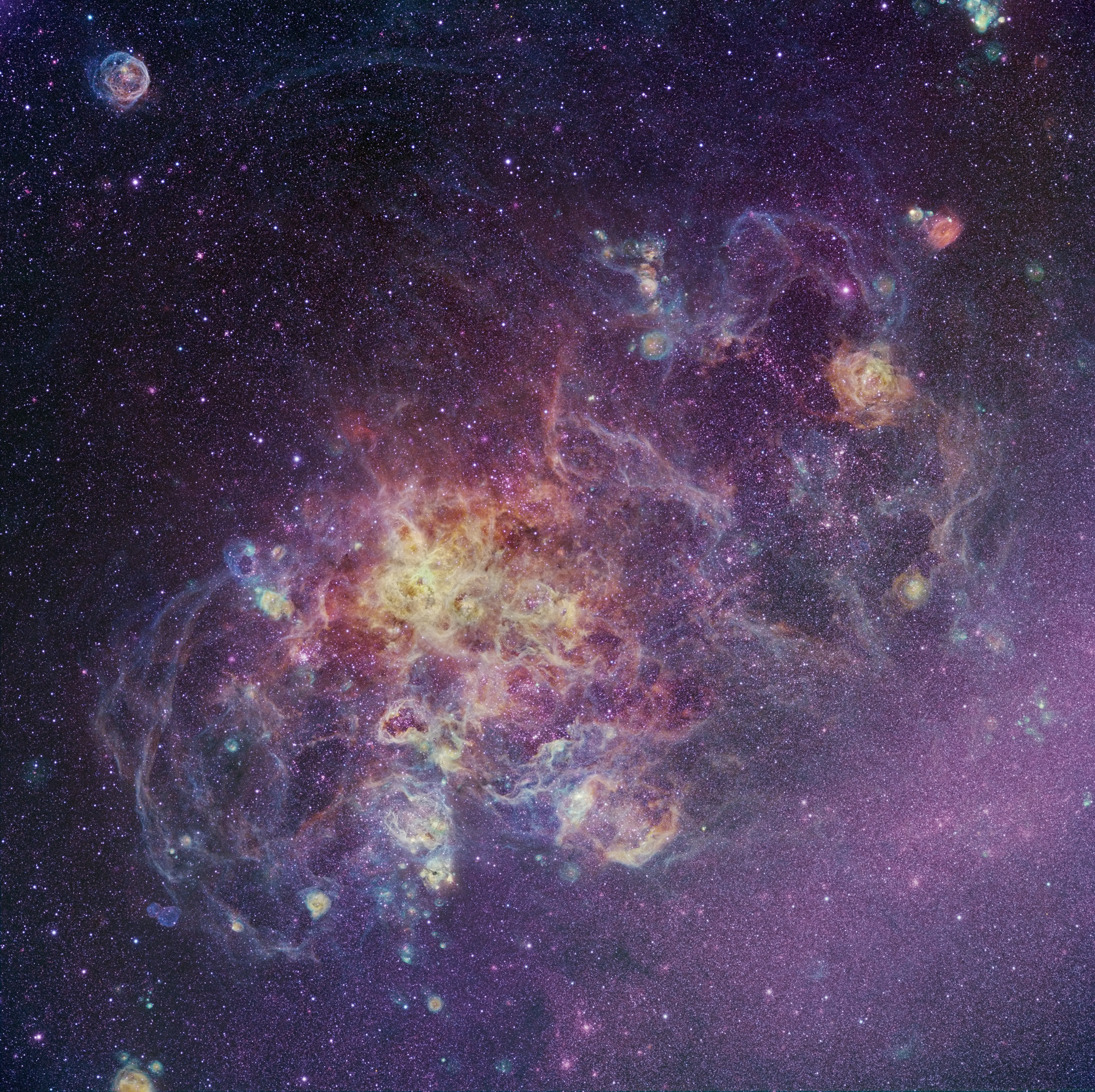 APOD: 2009 September 16 – The Tarantula Zone