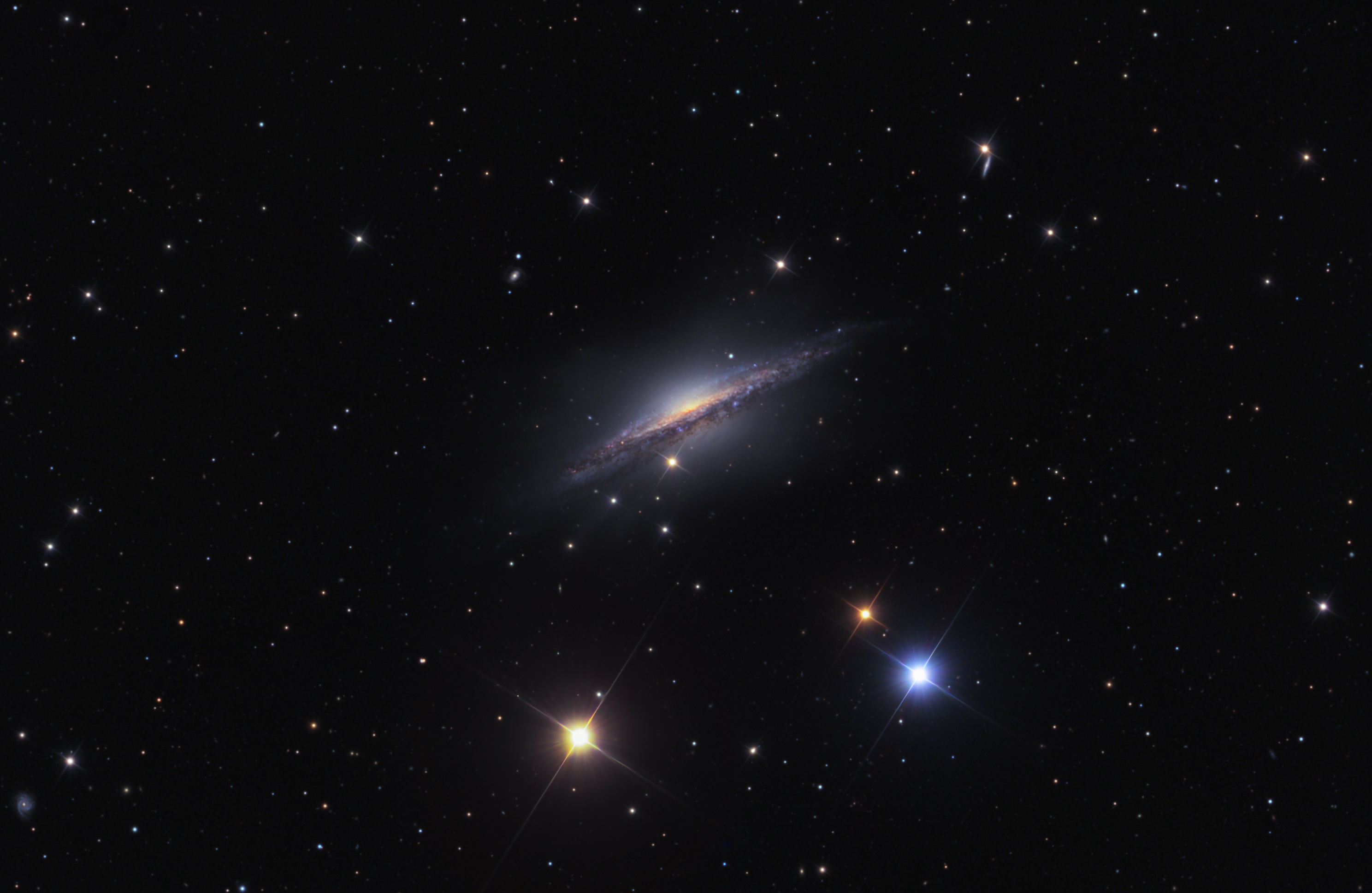 APOD: 2010 April 24 – NGC 1055: Galaxy in a Box