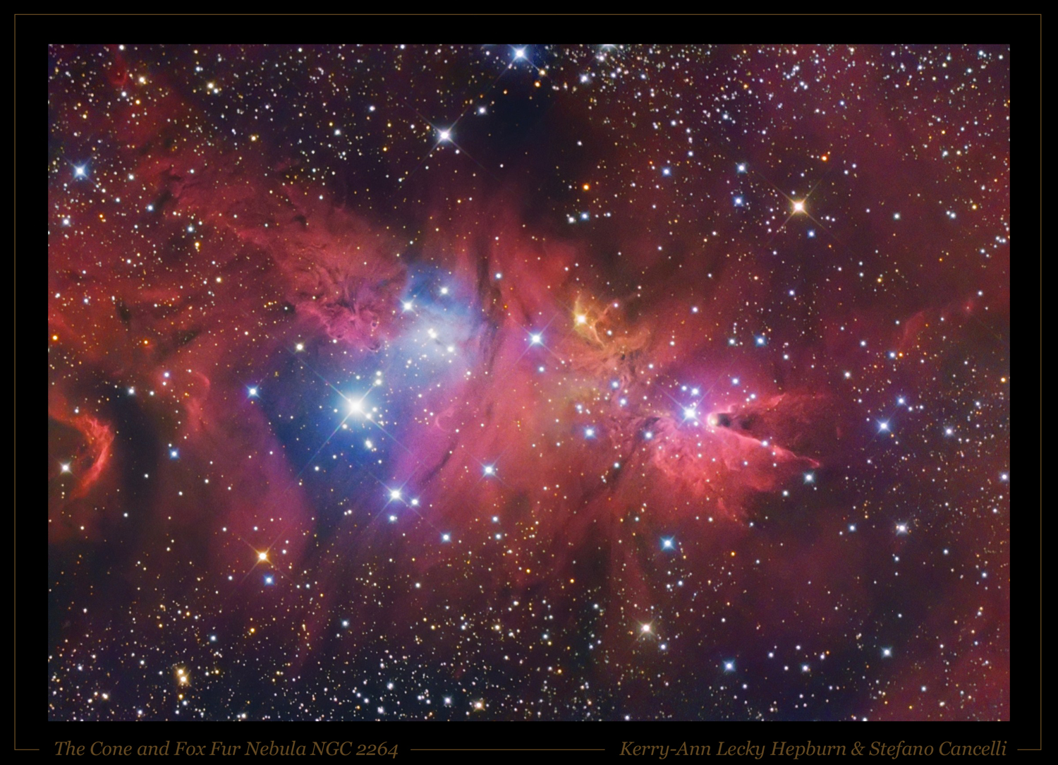 APOD: 2010 April 6 – A Fox Fur, a Unicorn, and a Christmas Tree