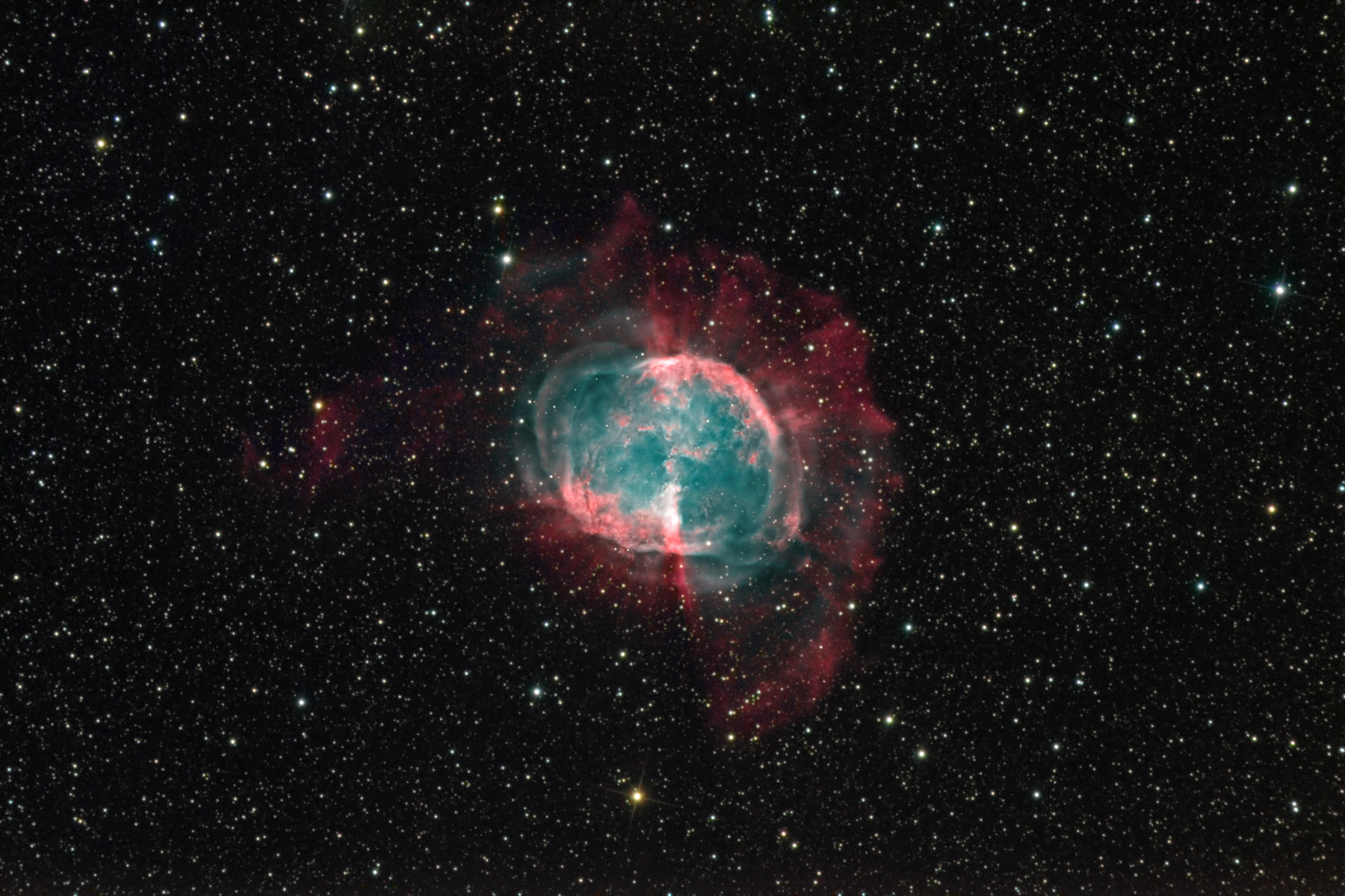 APOD: 2010 August 26 – M27: Not a Comet