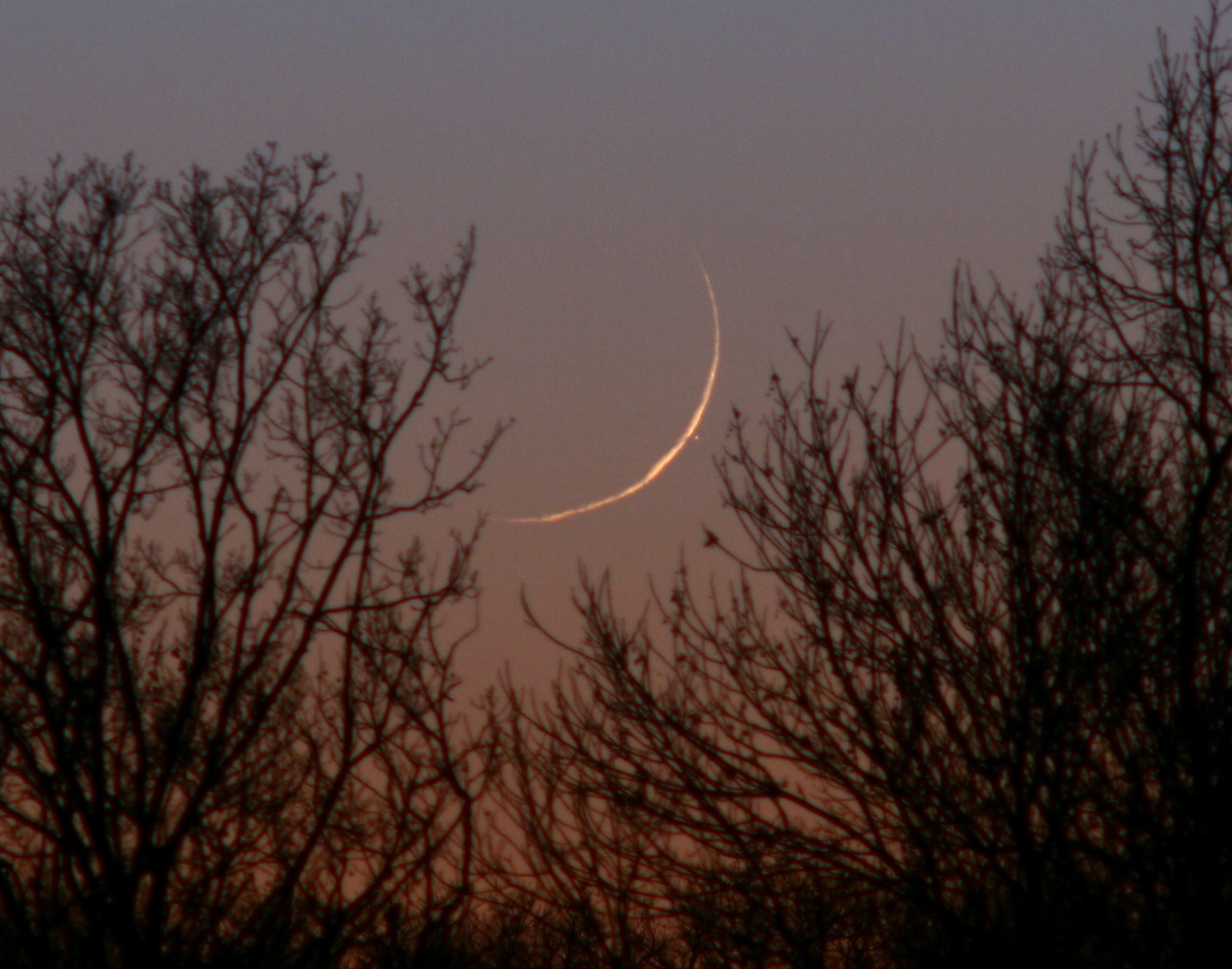 APOD: 2010 December 10 – A Twilight Occultation