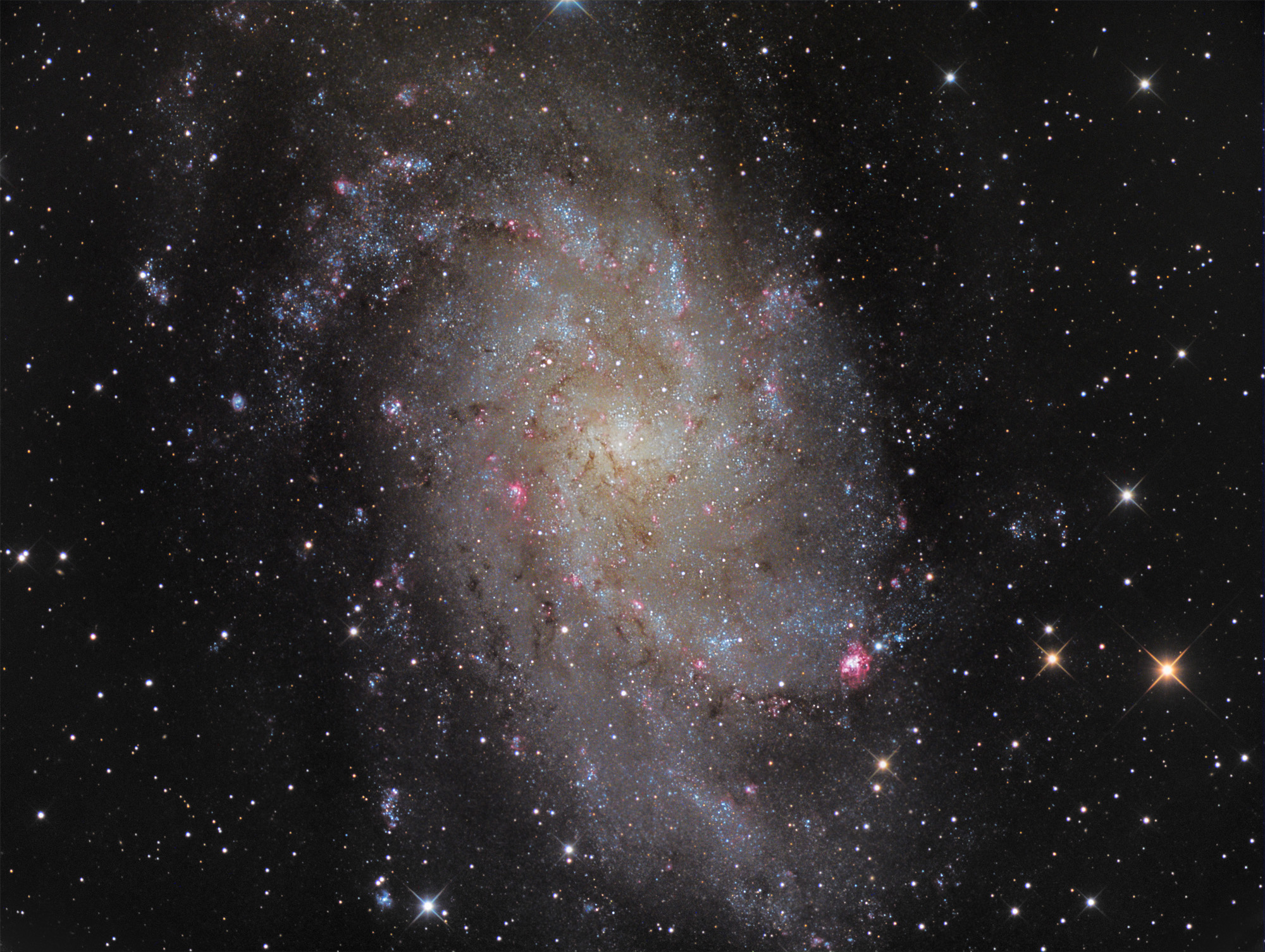 APOD: 2010 December 3 – M33: Triangulum Galaxy