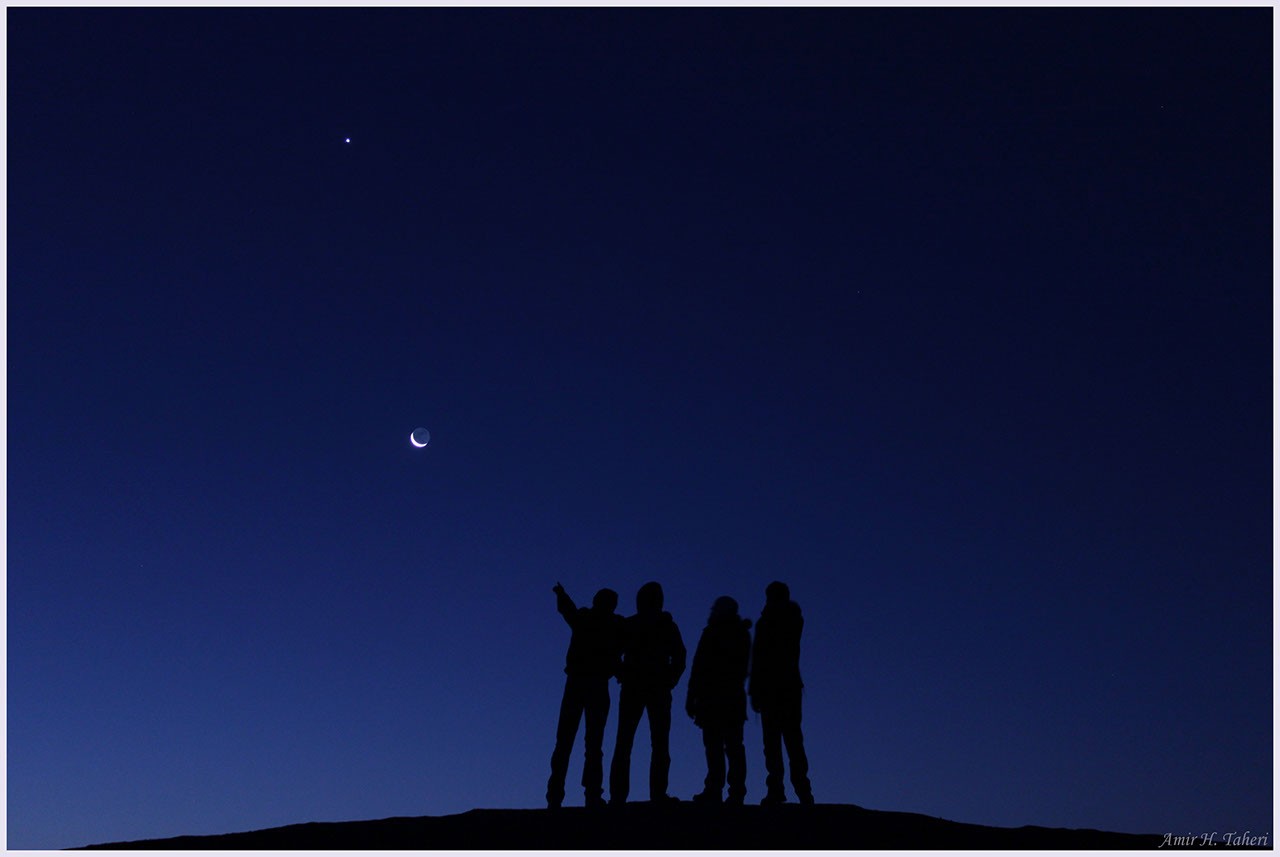 Contemplating the Sky — APOD for 2010-12-13
