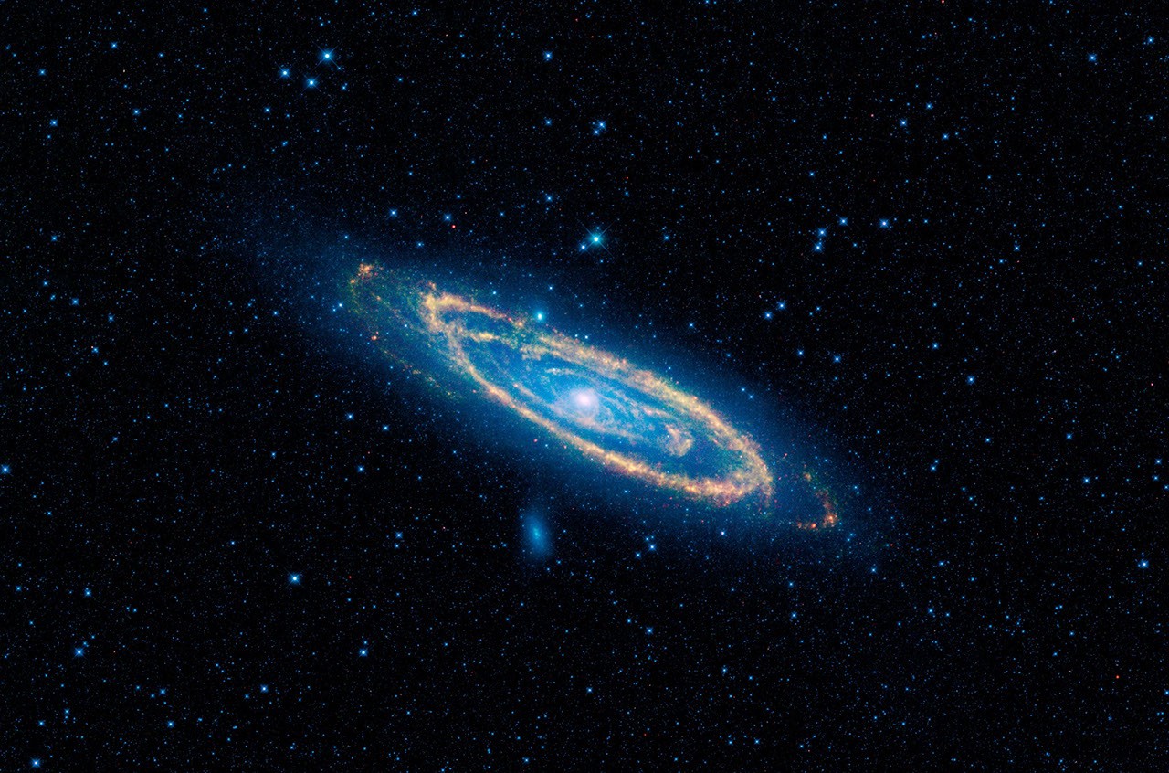 WISE Infrared Andromeda — APOD for 2010-02-19
